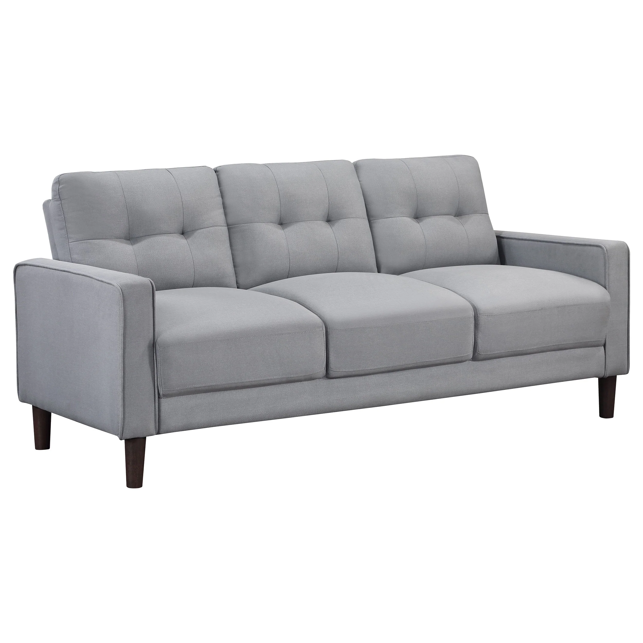 Bowen Upholstered Track Arm Tufted Sofa - Image 3