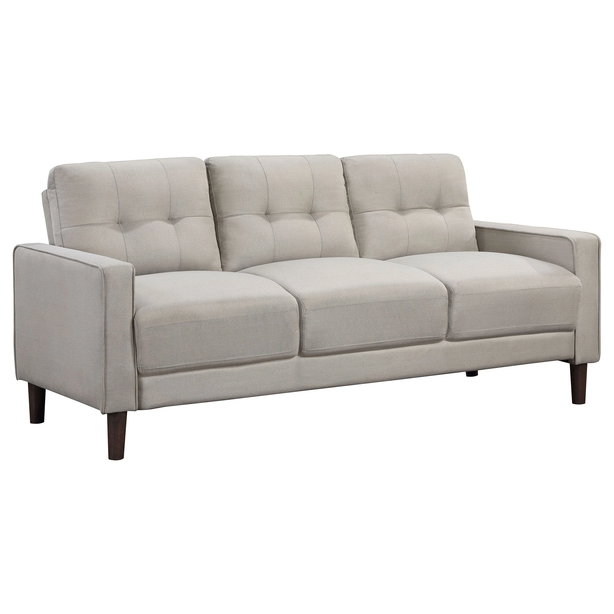 Bowen Upholstered Track Arm Tufted Sofa Set - Image 16