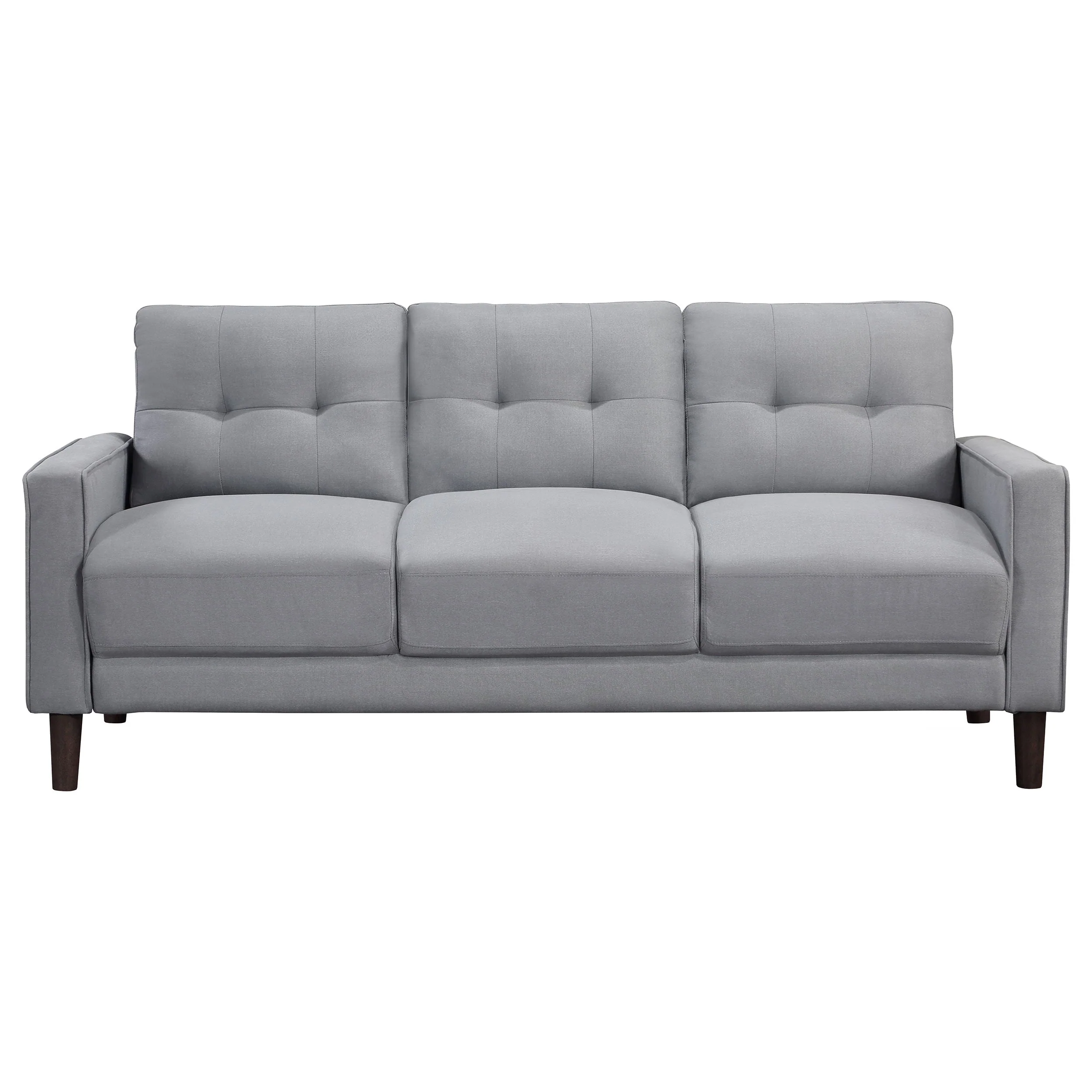Bowen Upholstered Track Arm Tufted Sofa Set - Image 17