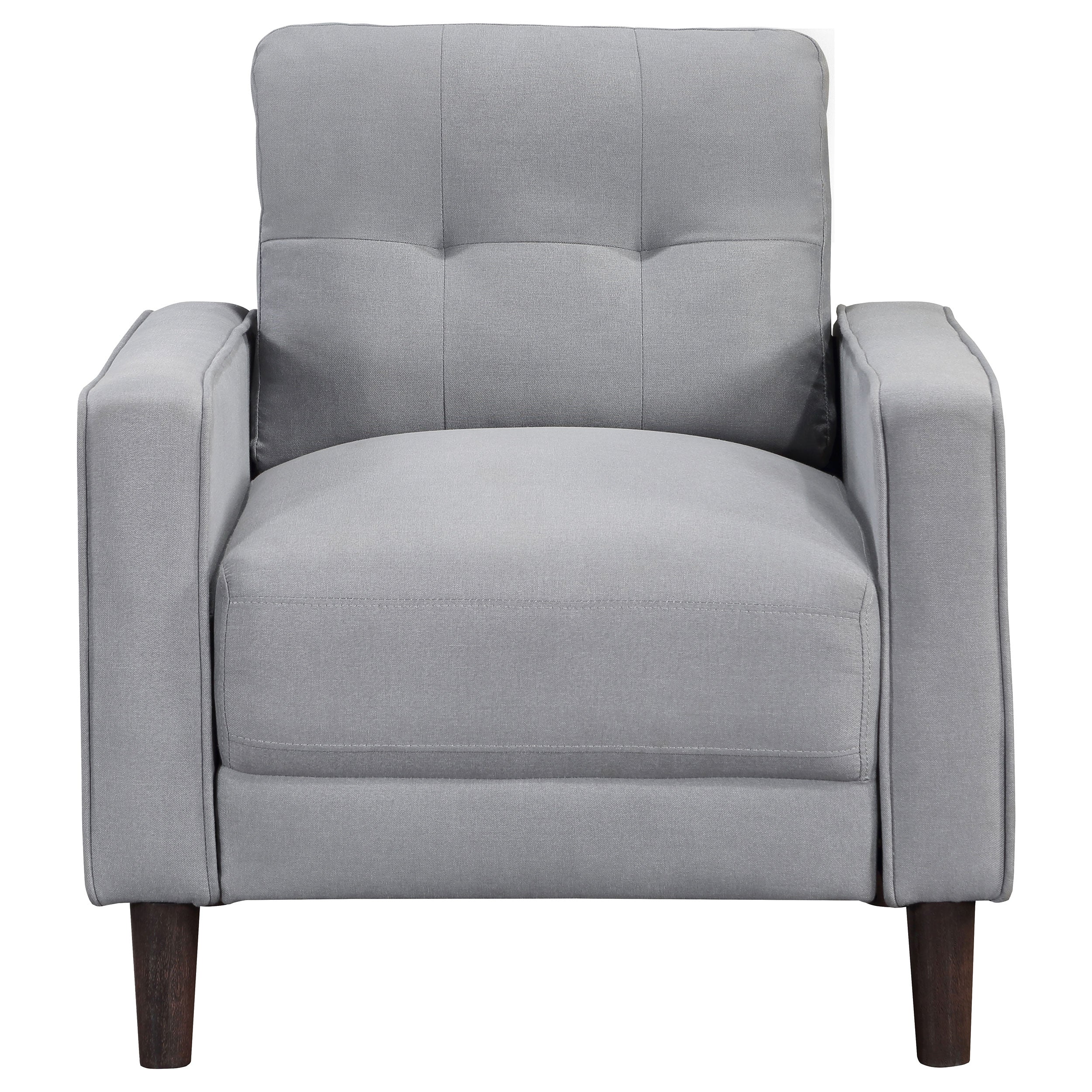 Bowen Upholstered Track Arm Tufted Sofa Set - Image 42