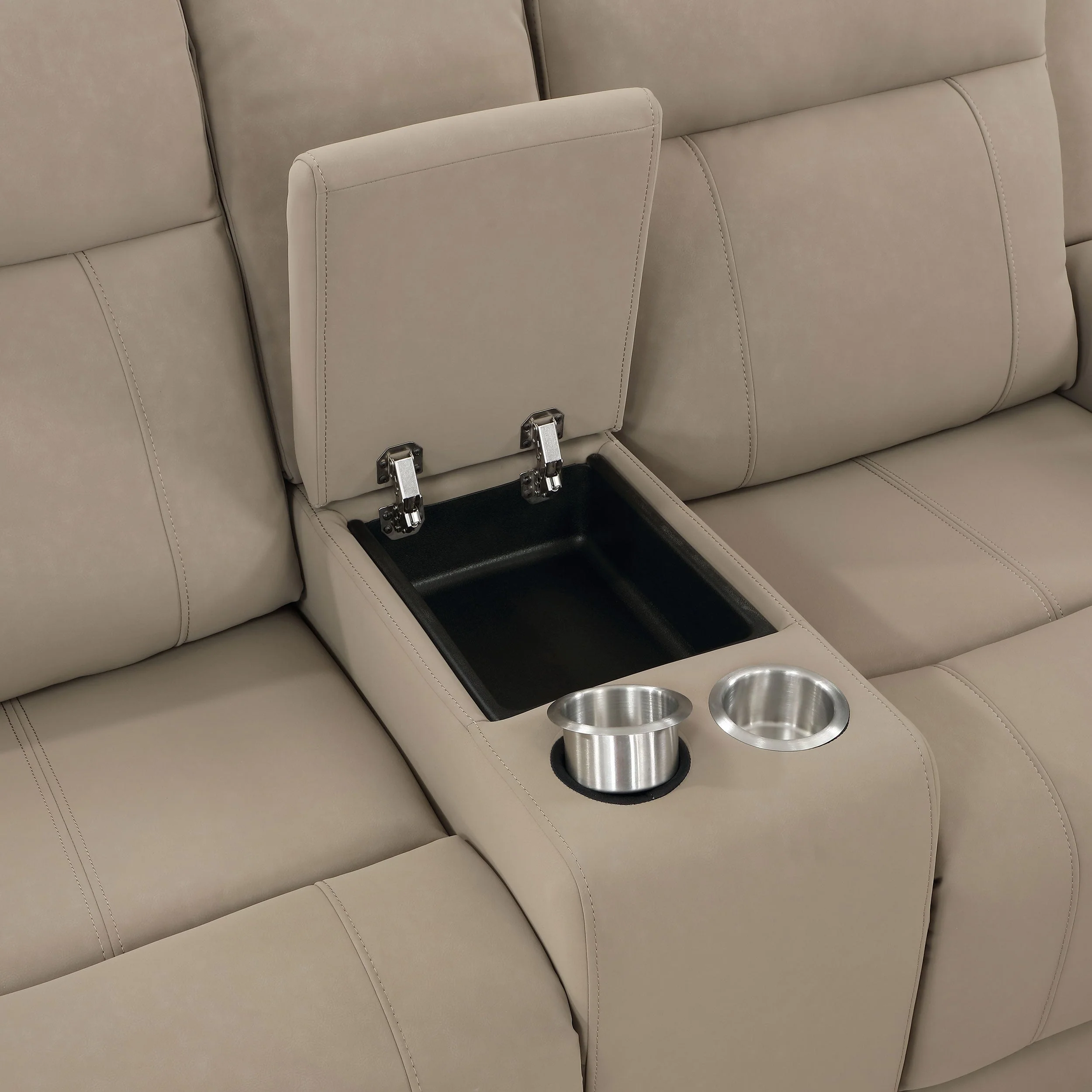 Brentwood Upholstered Motion Reclining Loveseat - Image 23