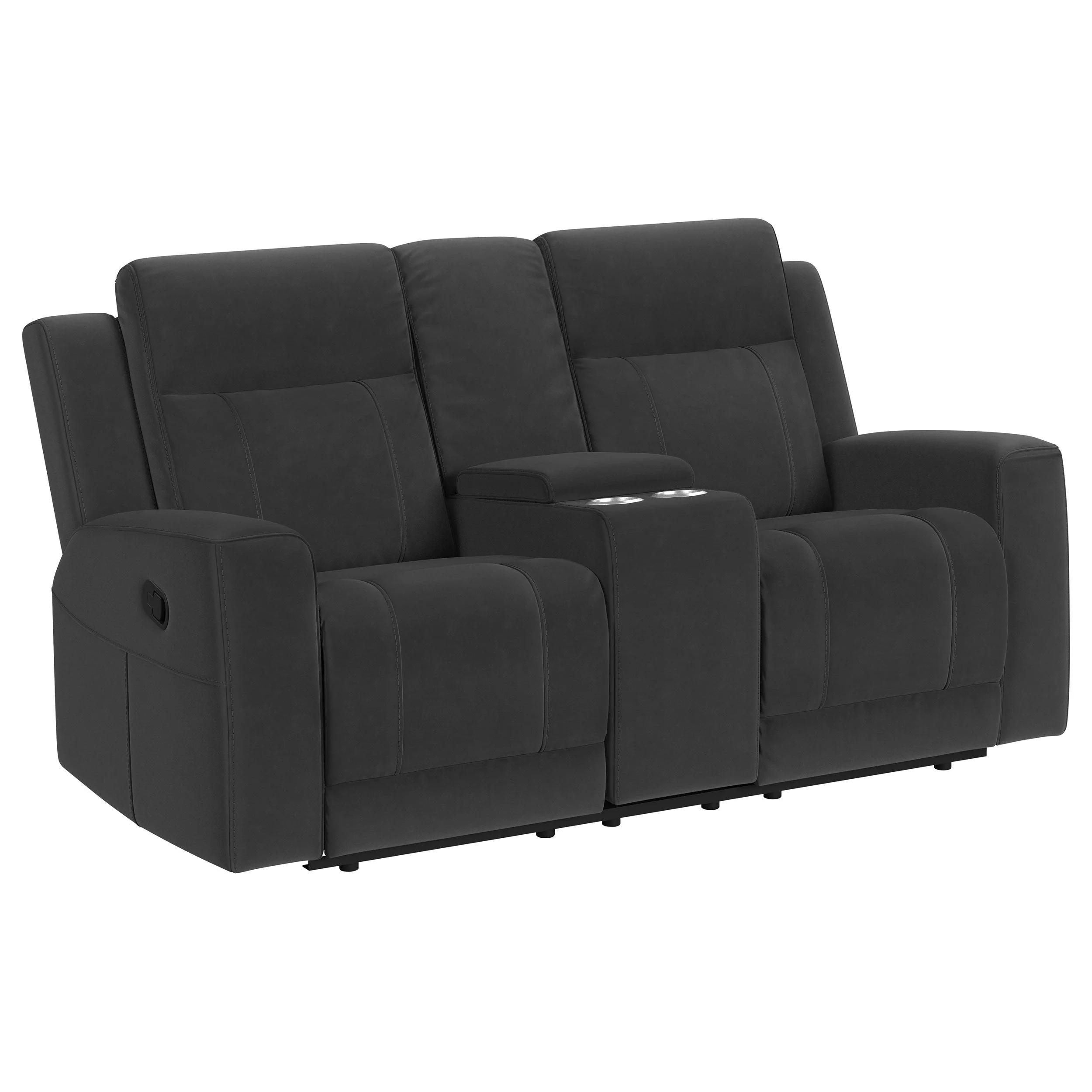 Brentwood Upholstered Motion Reclining Loveseat - Image 4