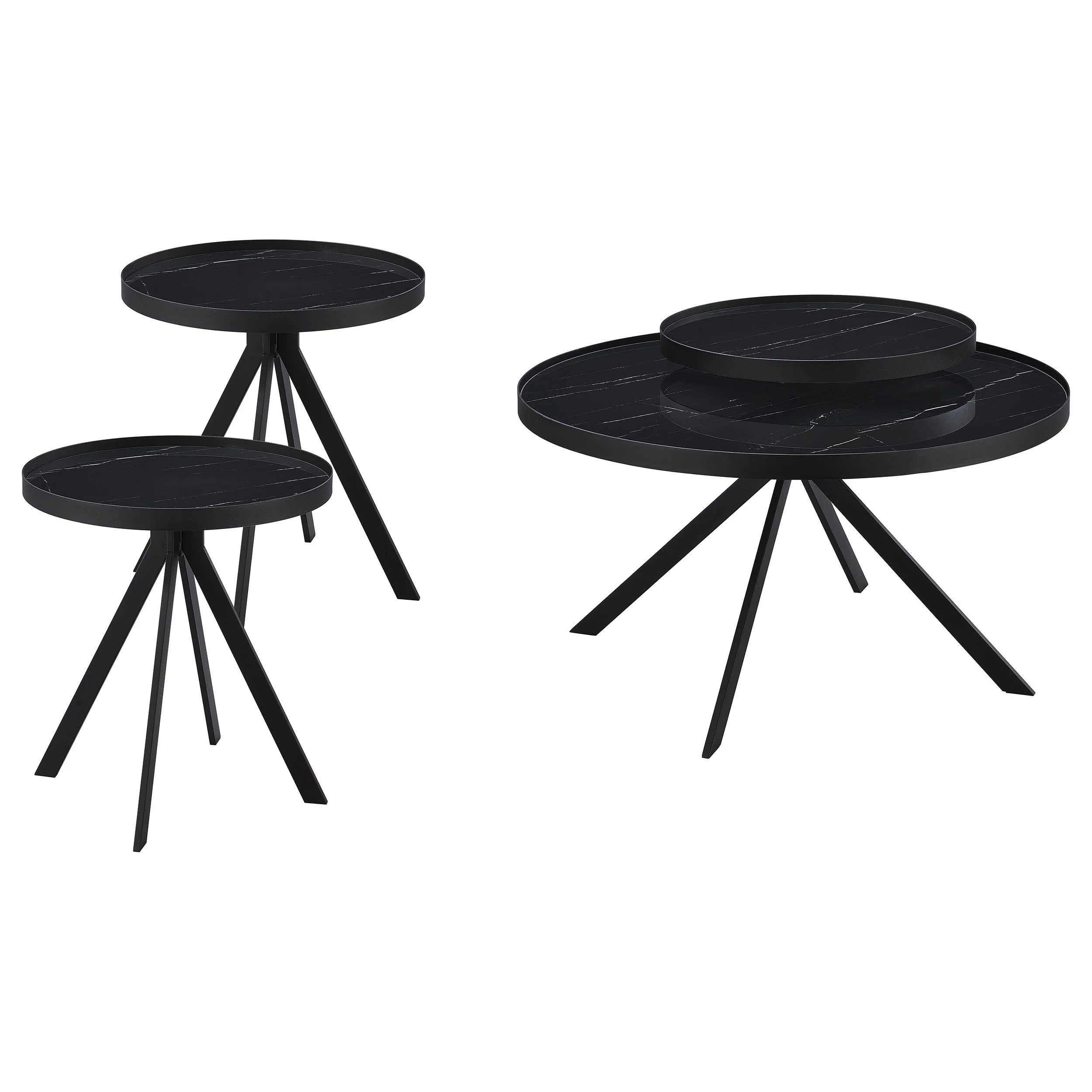Briggs Round Coffee and End Table Set - Image 12