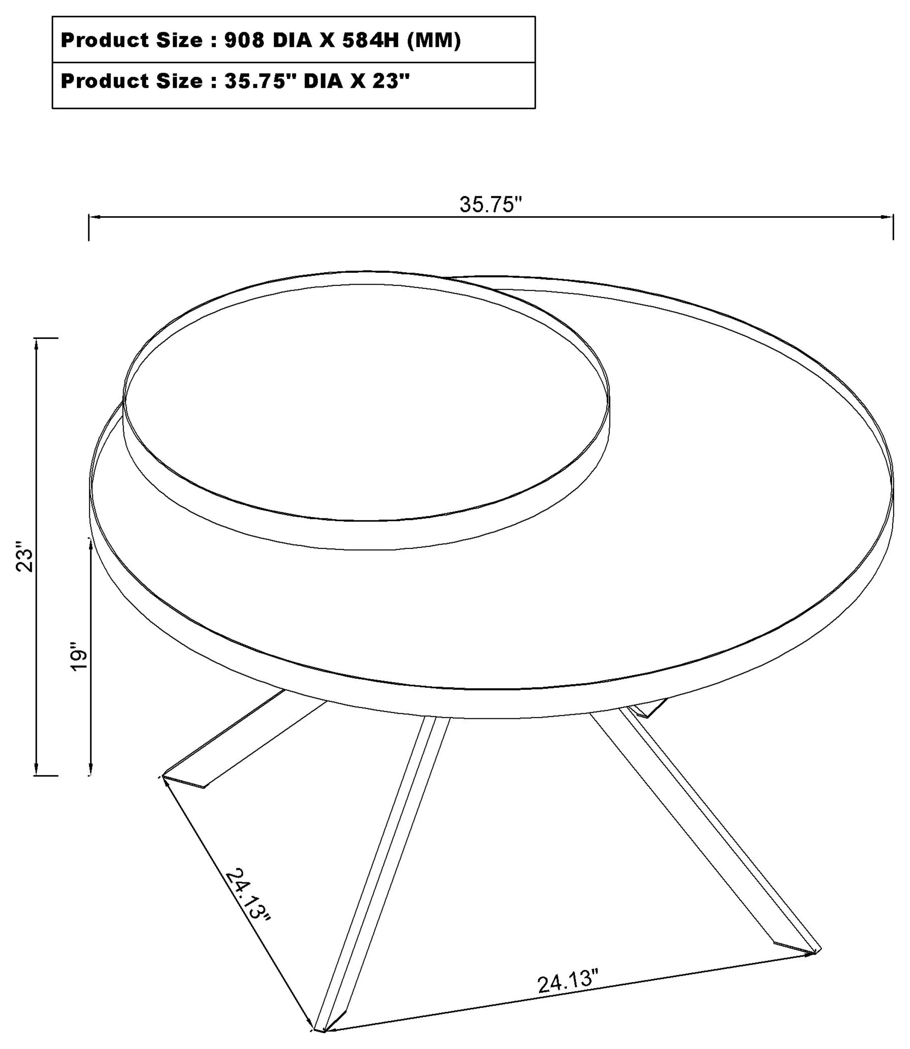 Briggs Round Coffee and End Table Set - Image 41