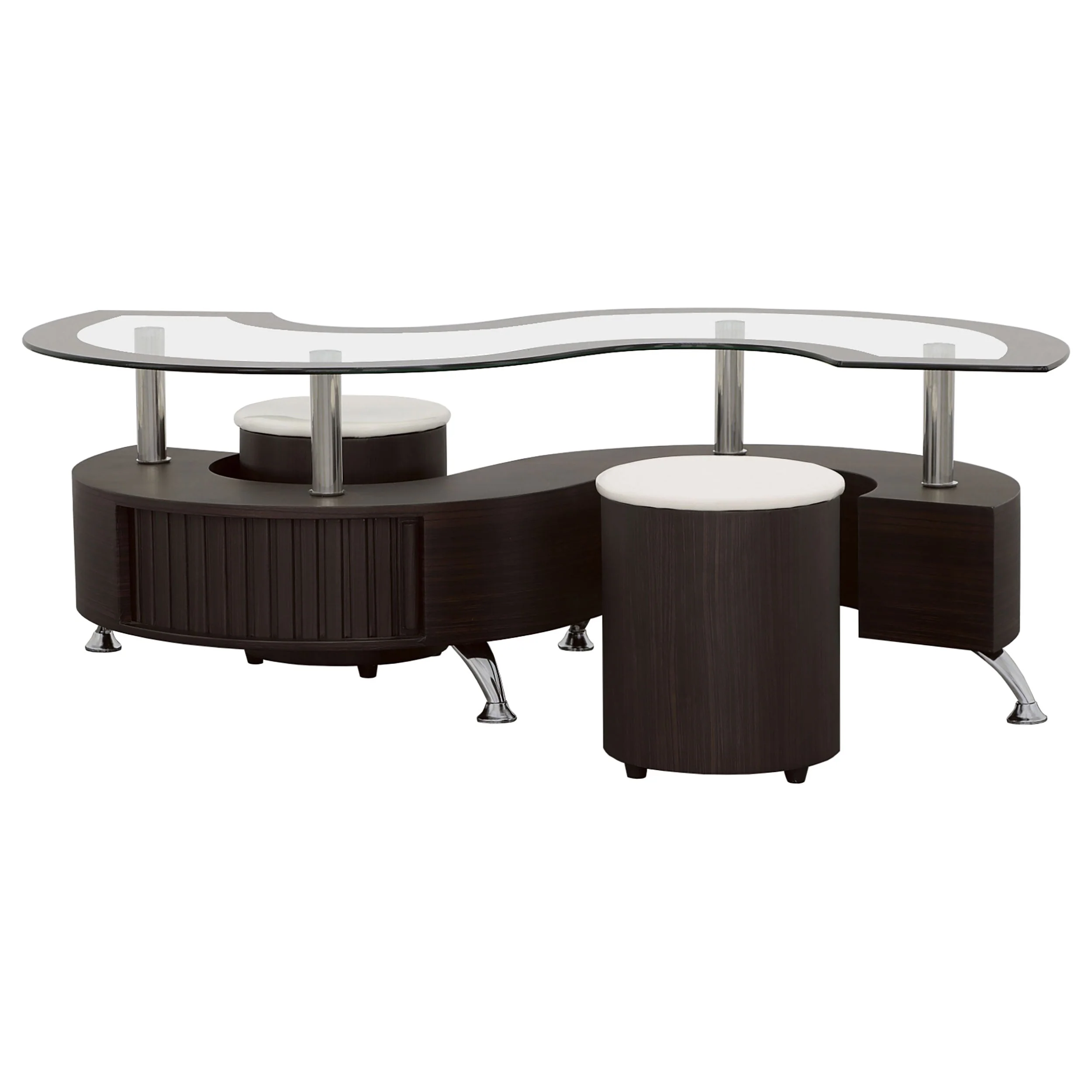 Buckley Coffee Table and Stools Set - Image 7