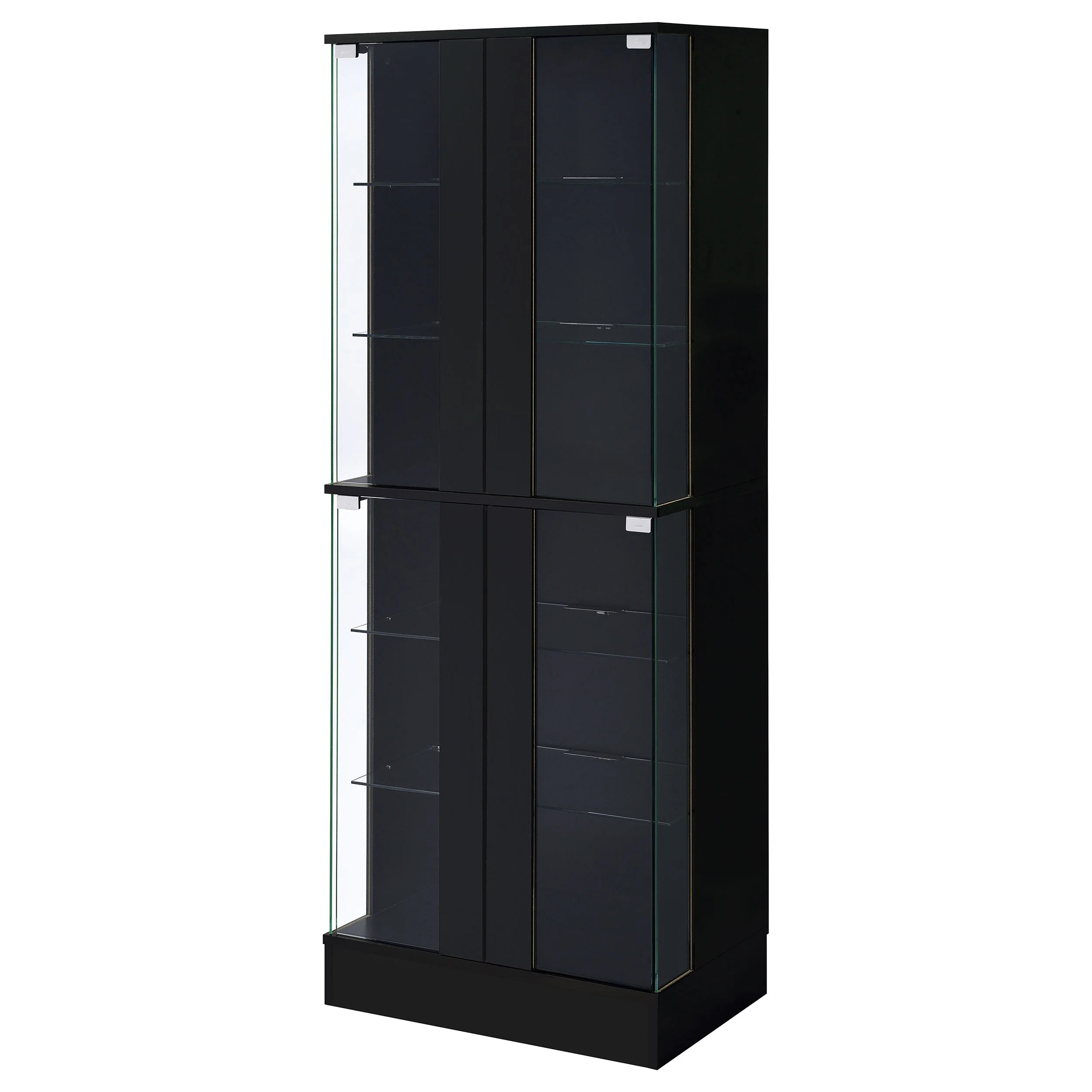 Cabra 4-door LED Curio Display Cabinet High Gloss - Image 16