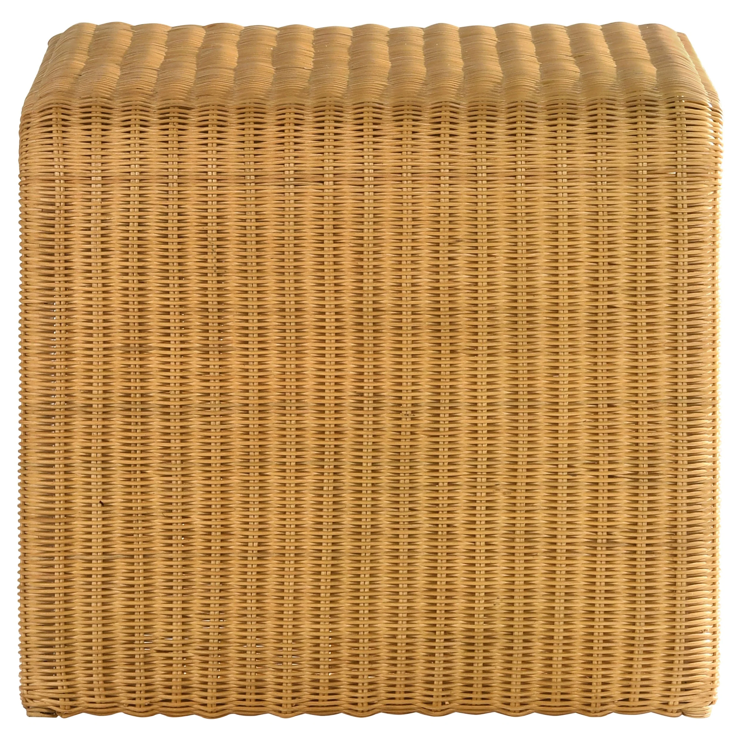 Cahya Woven Rattan Square End Table - Image 10