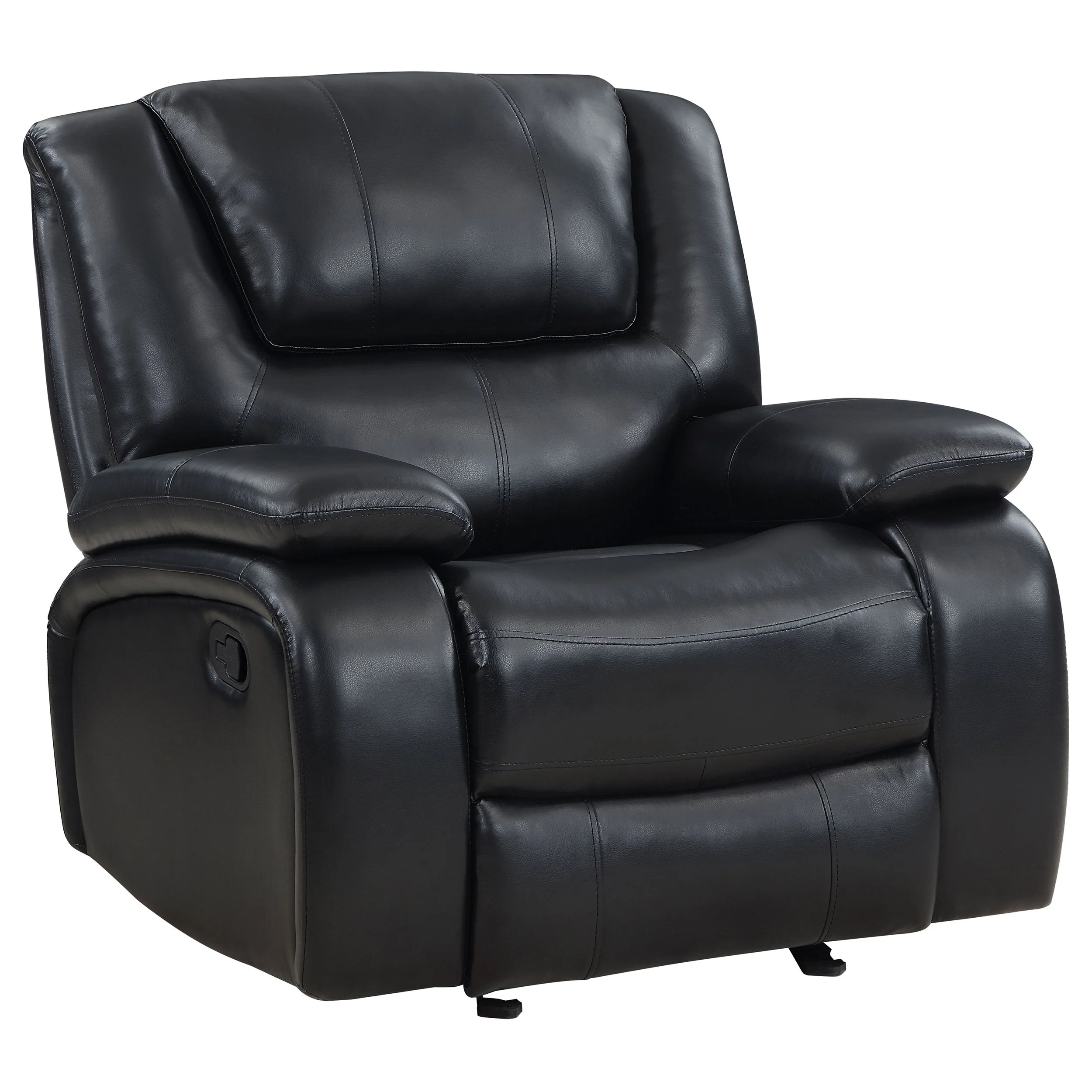 Camila Upholstered Glider Recliner Chair - Image 4