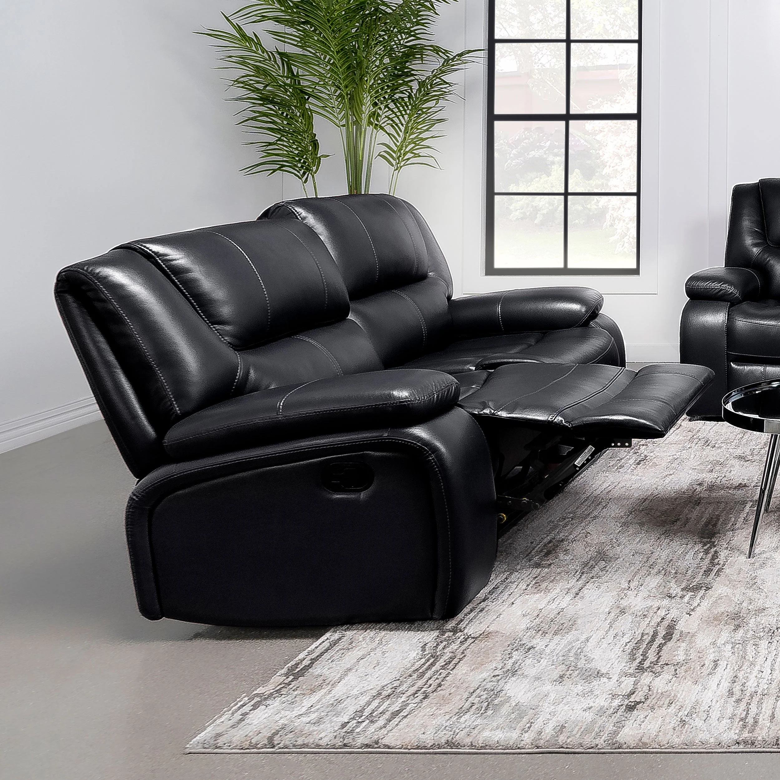 Camila Upholstered Motion Reclining Loveseat - Image 8