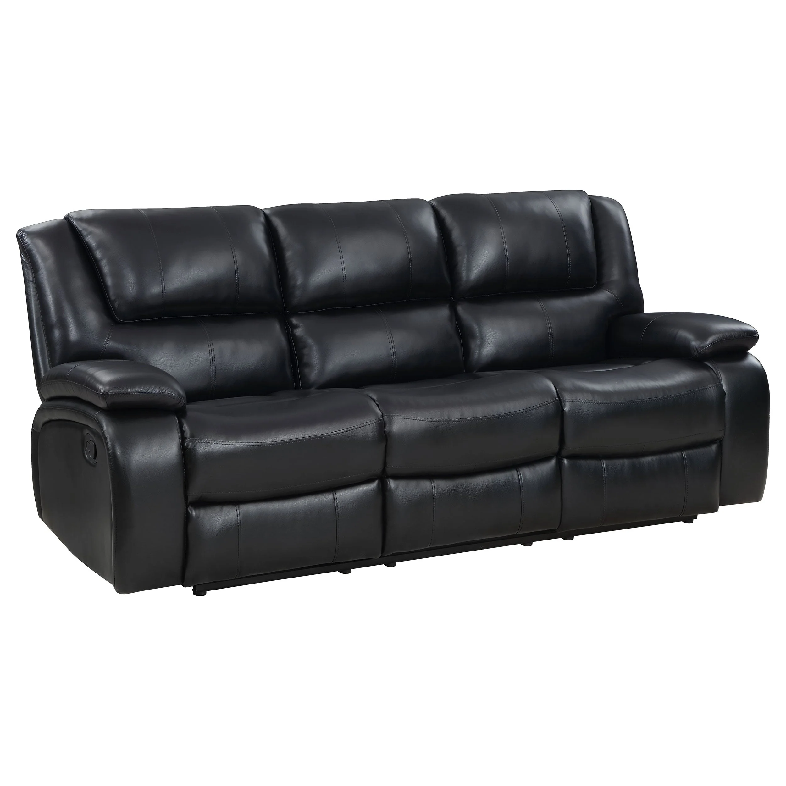Camila Upholstered Motion Reclining Sofa - Image 4