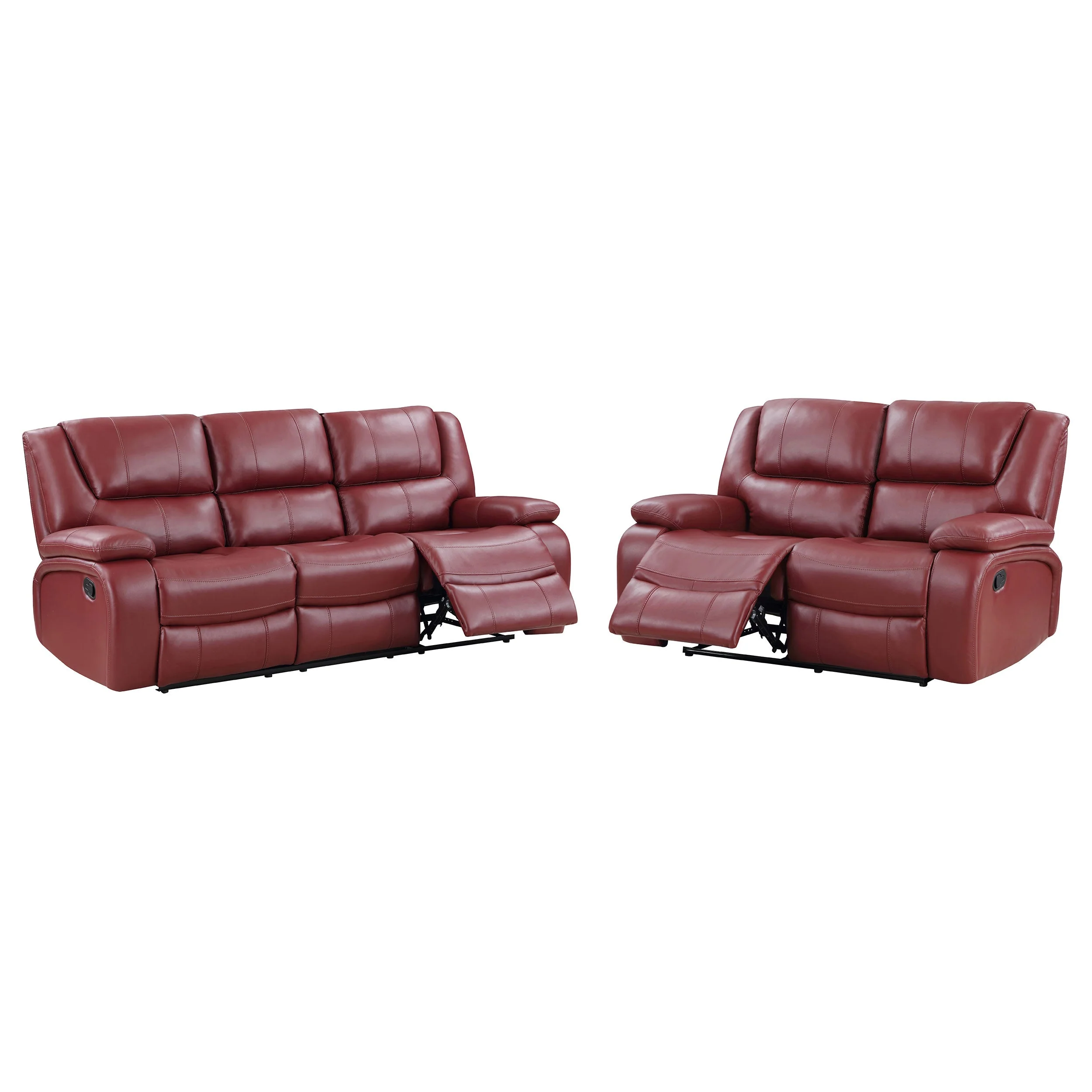 Camila Upholstered Reclining Sofa Set - Image 13