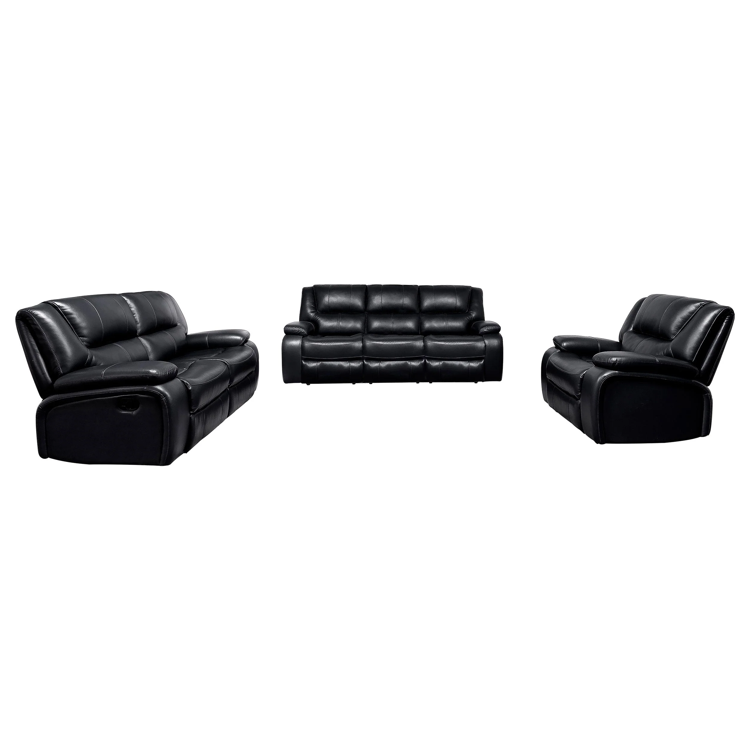 Camila Upholstered Reclining Sofa Set - Image 16