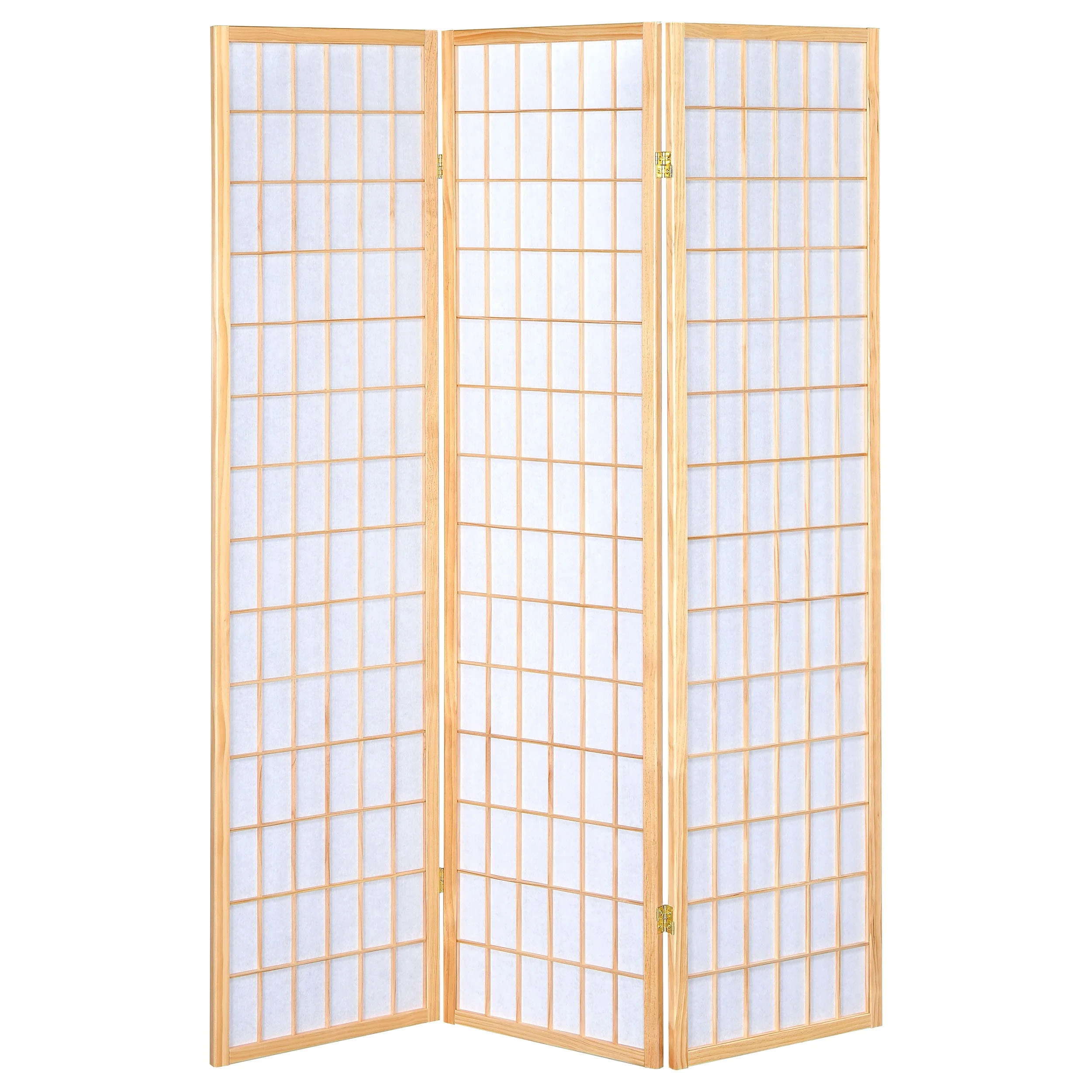 Carrie 3-Panel Room Divider Folding Shoji Screen - Image 8