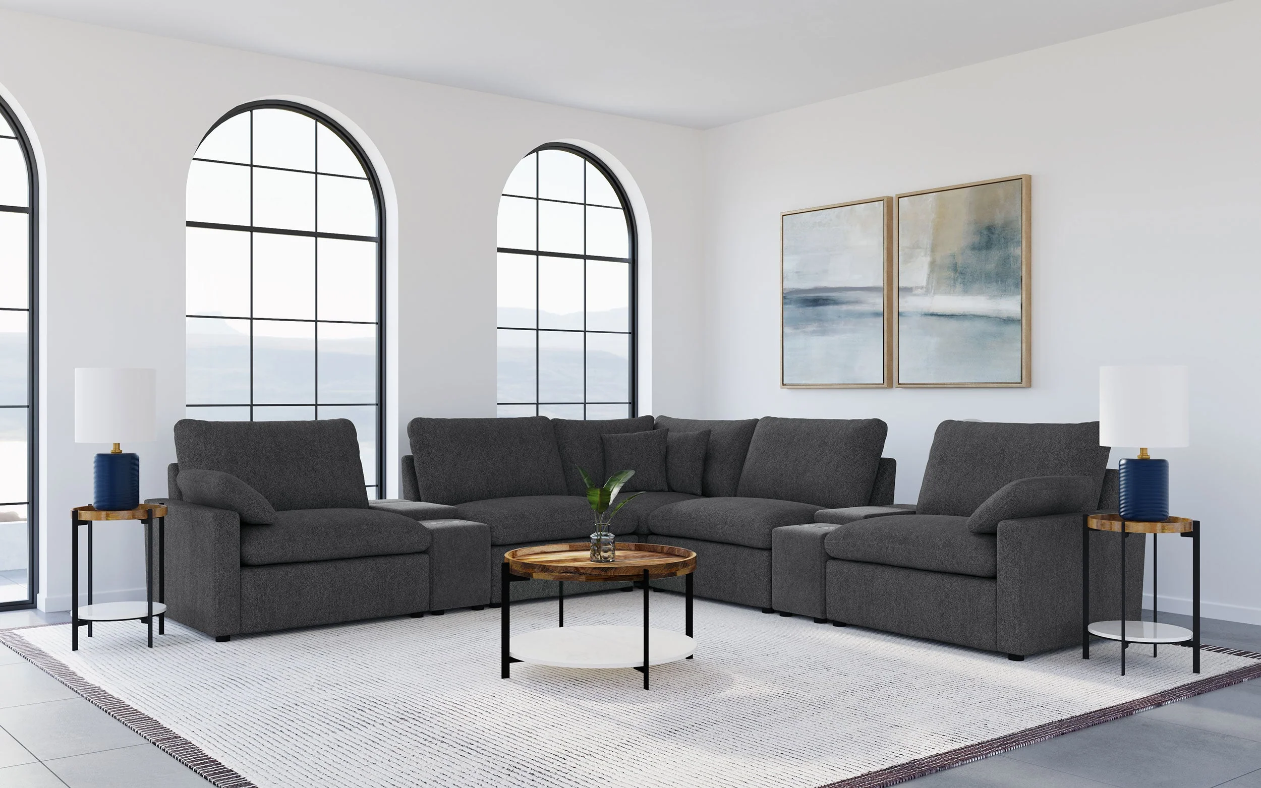 Collins Modular Power Reclining Sectional - Image 11