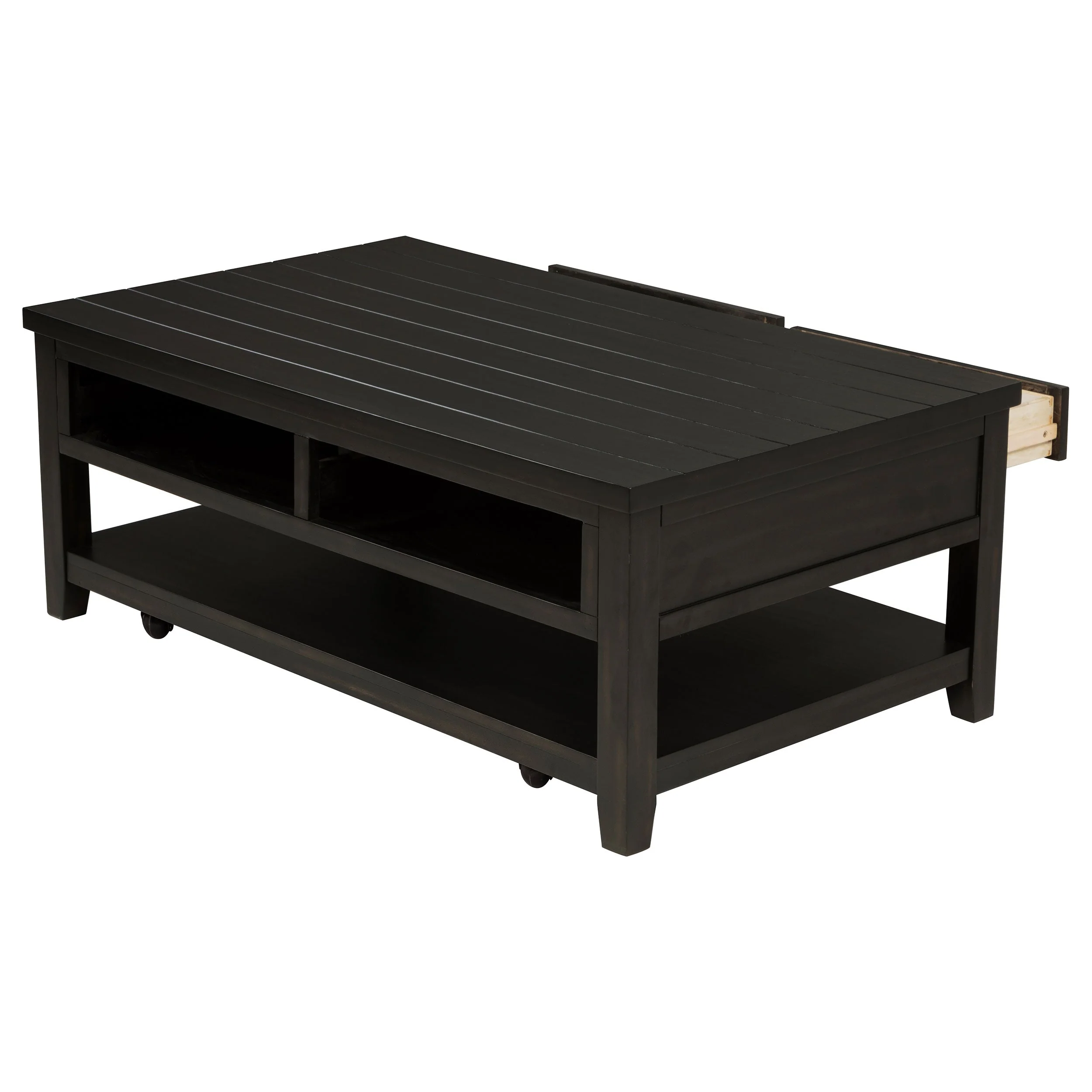 Concord 2-drawer Rectangular Coffee Table Distressed Java - Image 7