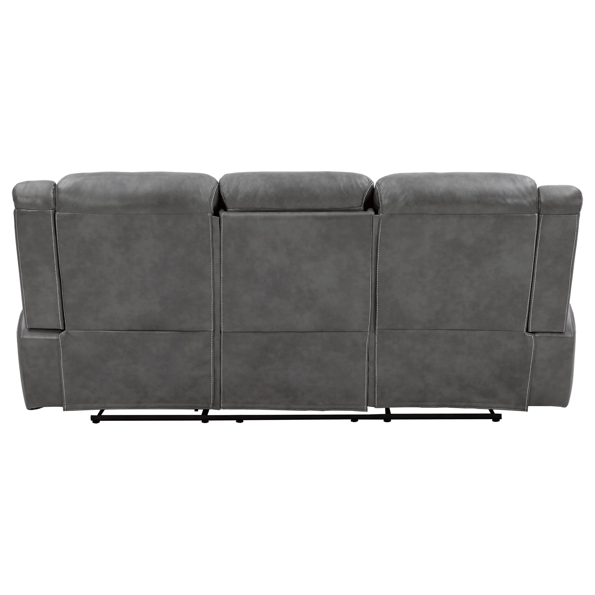 Conrad Upholstered Padded Arm Motion Sofa Grey - Image 7