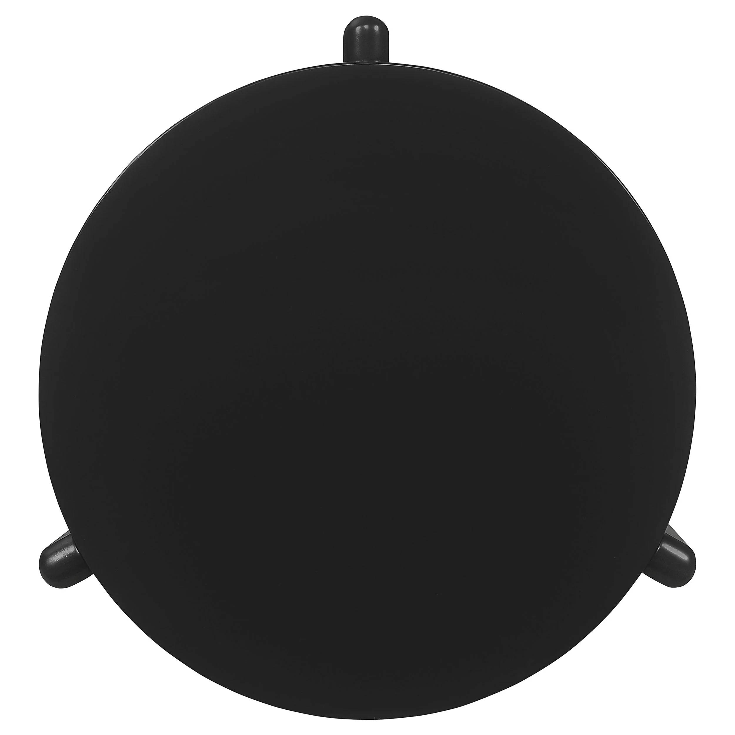 Cordova Round Solid Wood End Table Black - Image 5