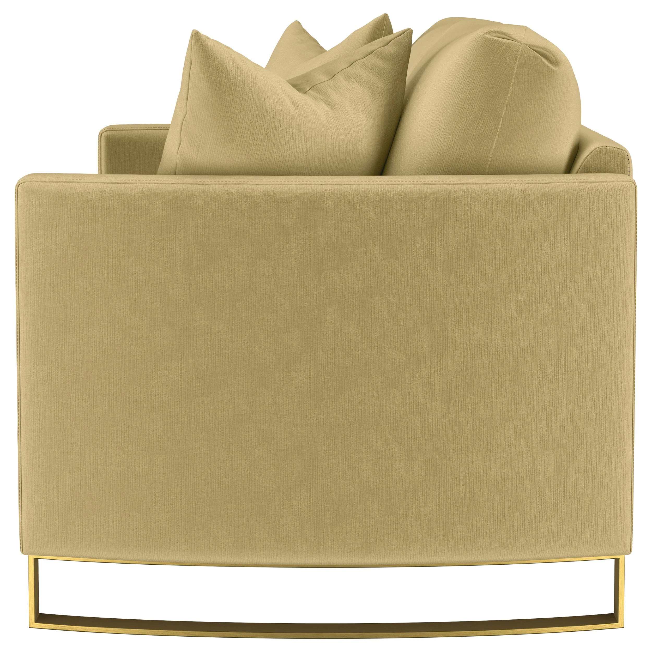 Corliss Upholstered Curved Track Arm Loveseat - Image 11