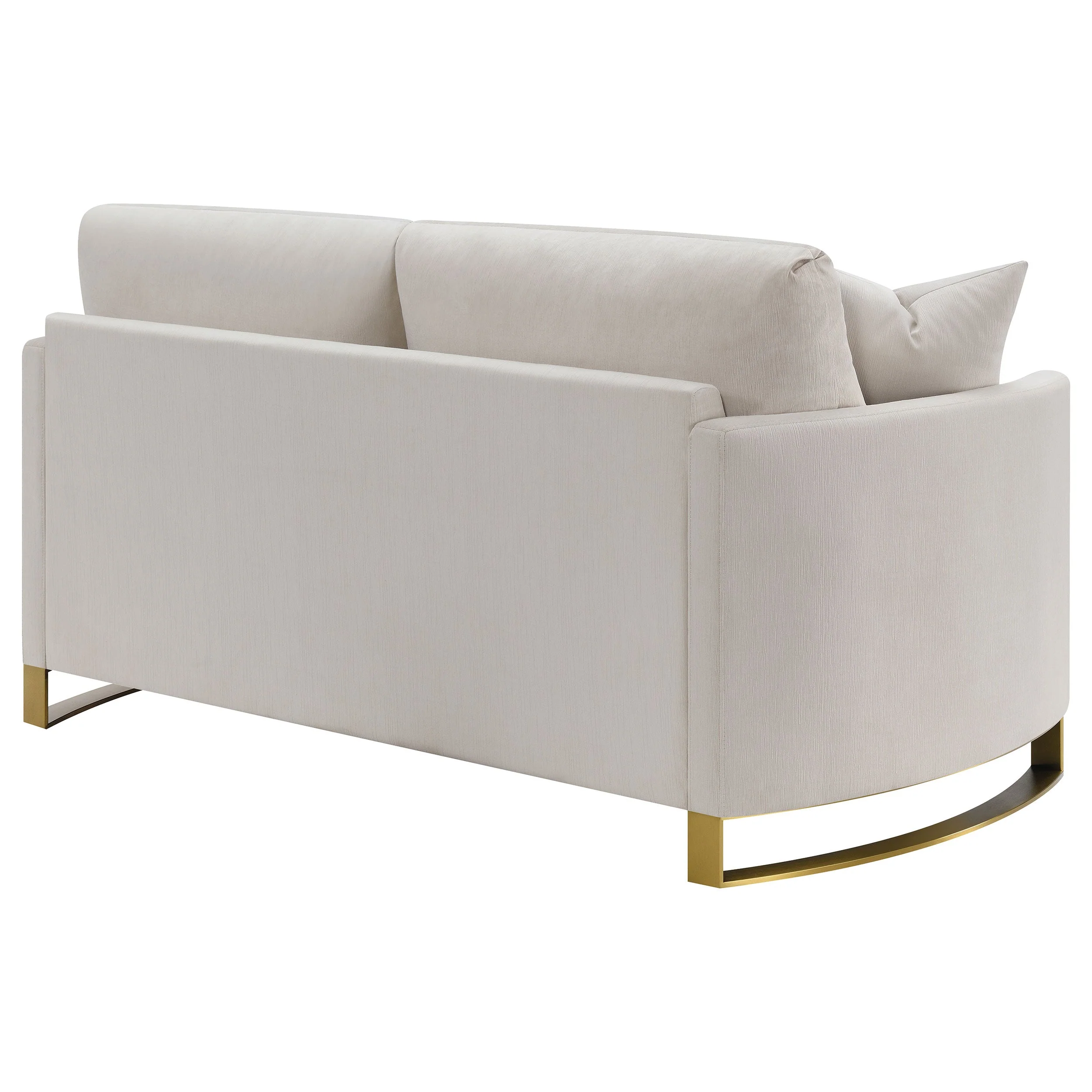 Corliss Upholstered Curved Track Arm Loveseat - Image 16