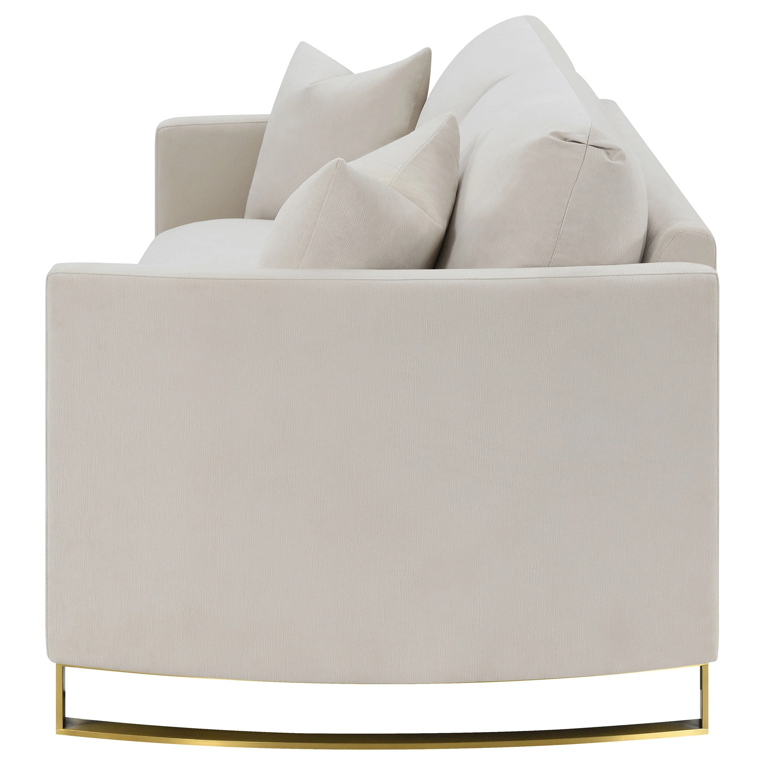 Corliss Upholstered Curved Track Arm Sofa - Image 12
