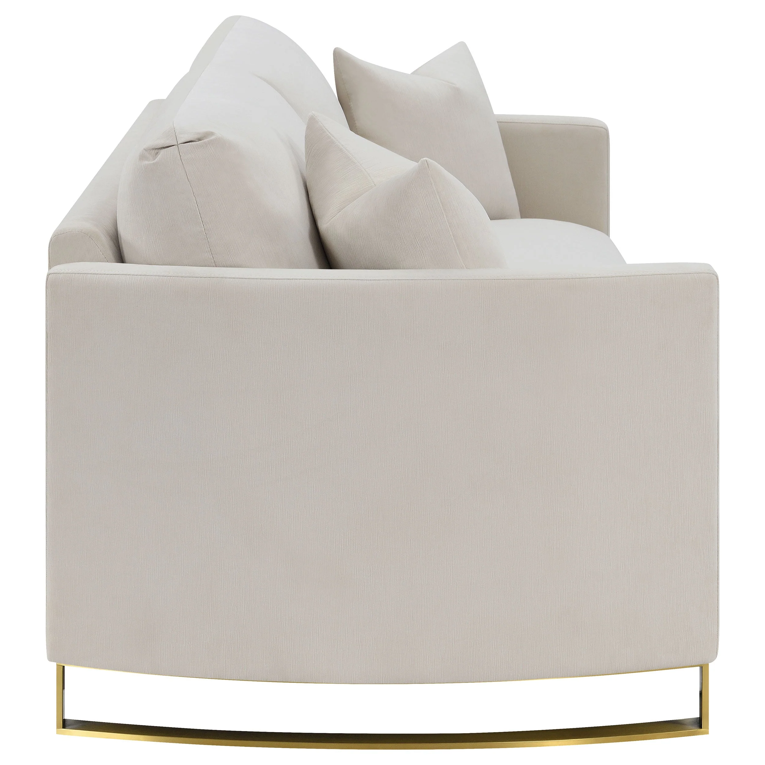 Corliss Upholstered Curved Track Arm Sofa - Image 18