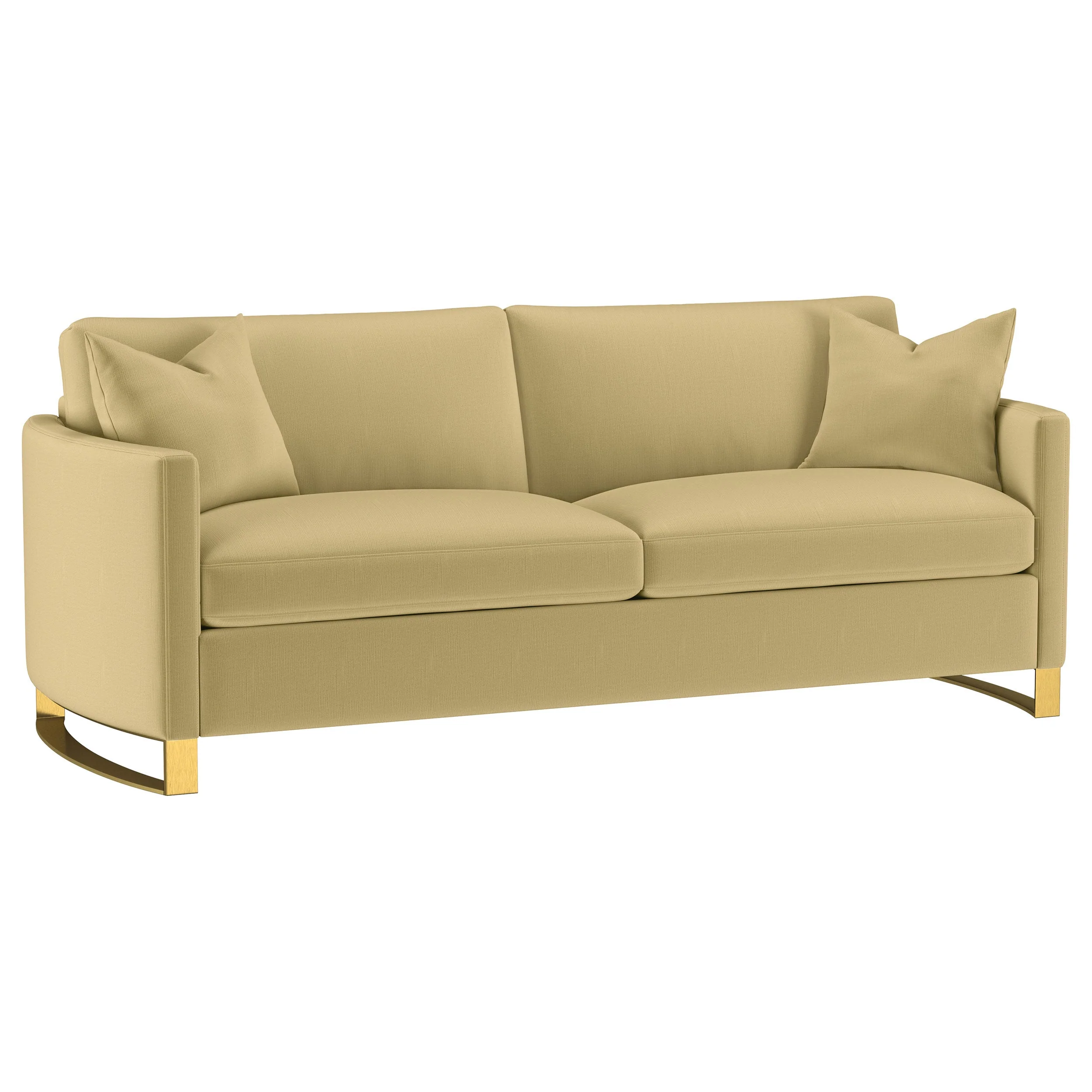 Corliss Upholstered Curved Track Arm Sofa - Image 3
