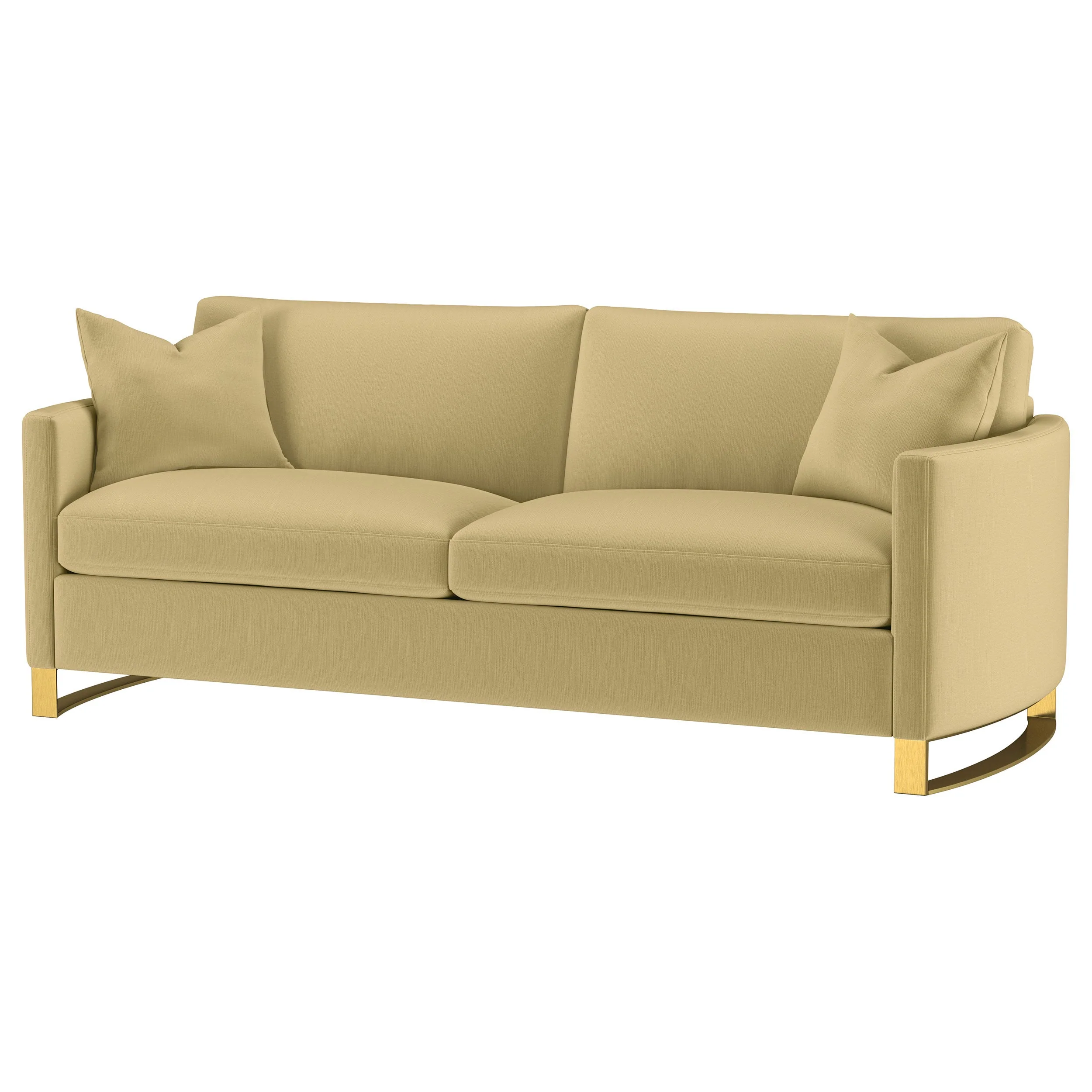 Corliss Upholstered Curved Track Arm Sofa - Image 9