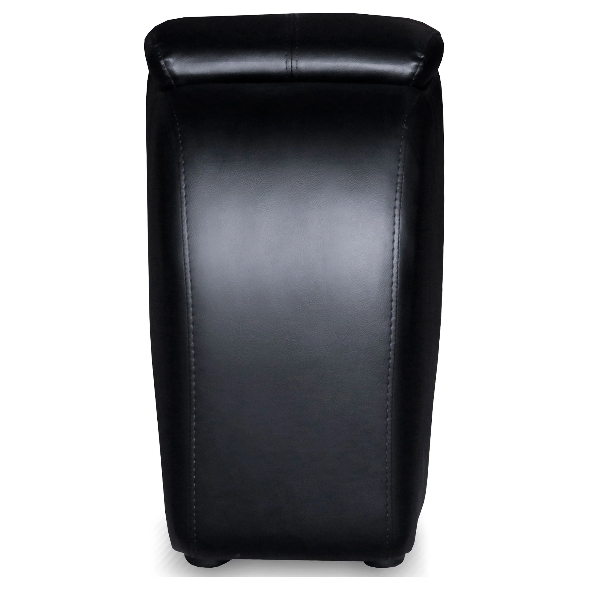 Cyrus Upholstered Home Theater Storage Wedge Console - Image 15