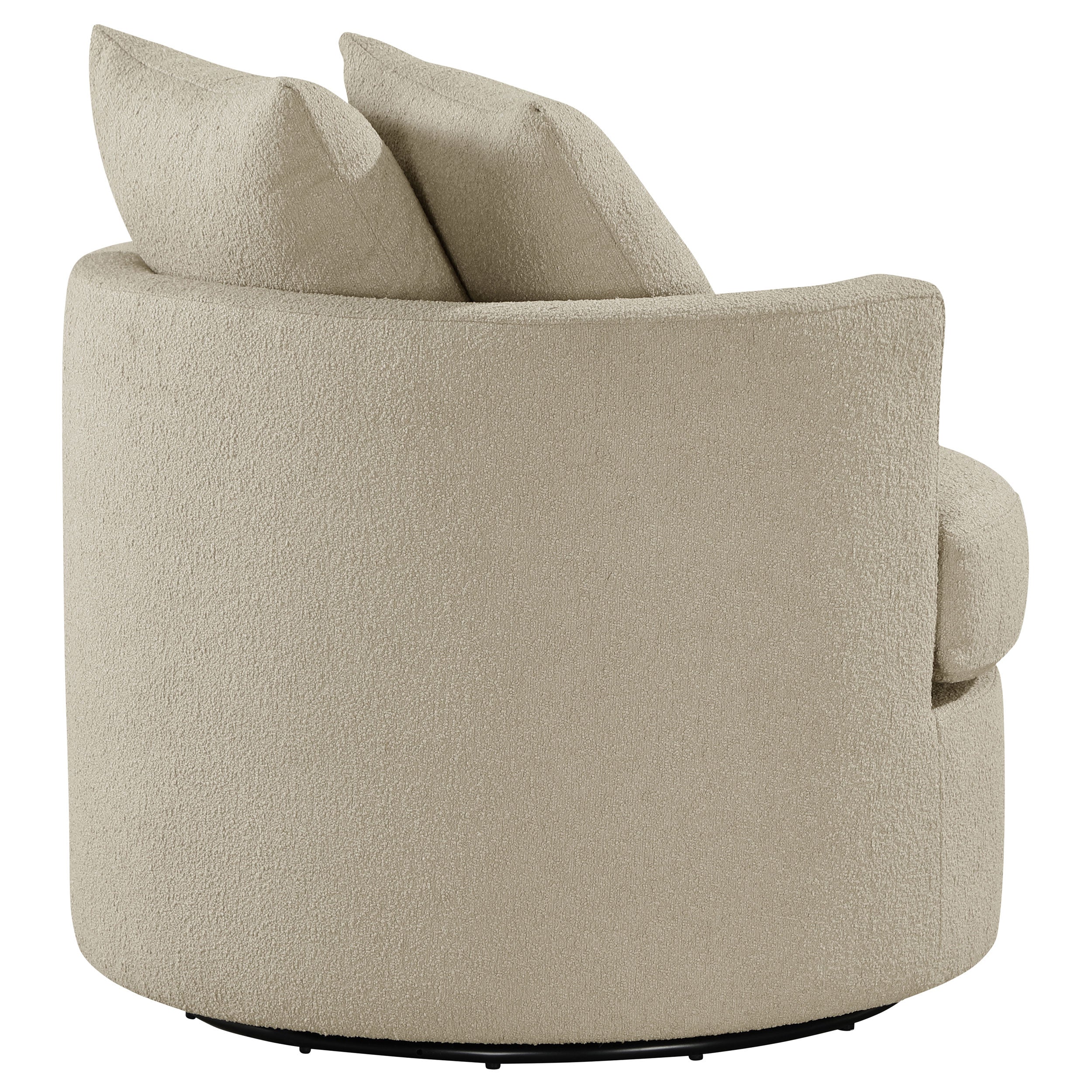 Debbie Upholstered Swivel Accent Chair - Image 17
