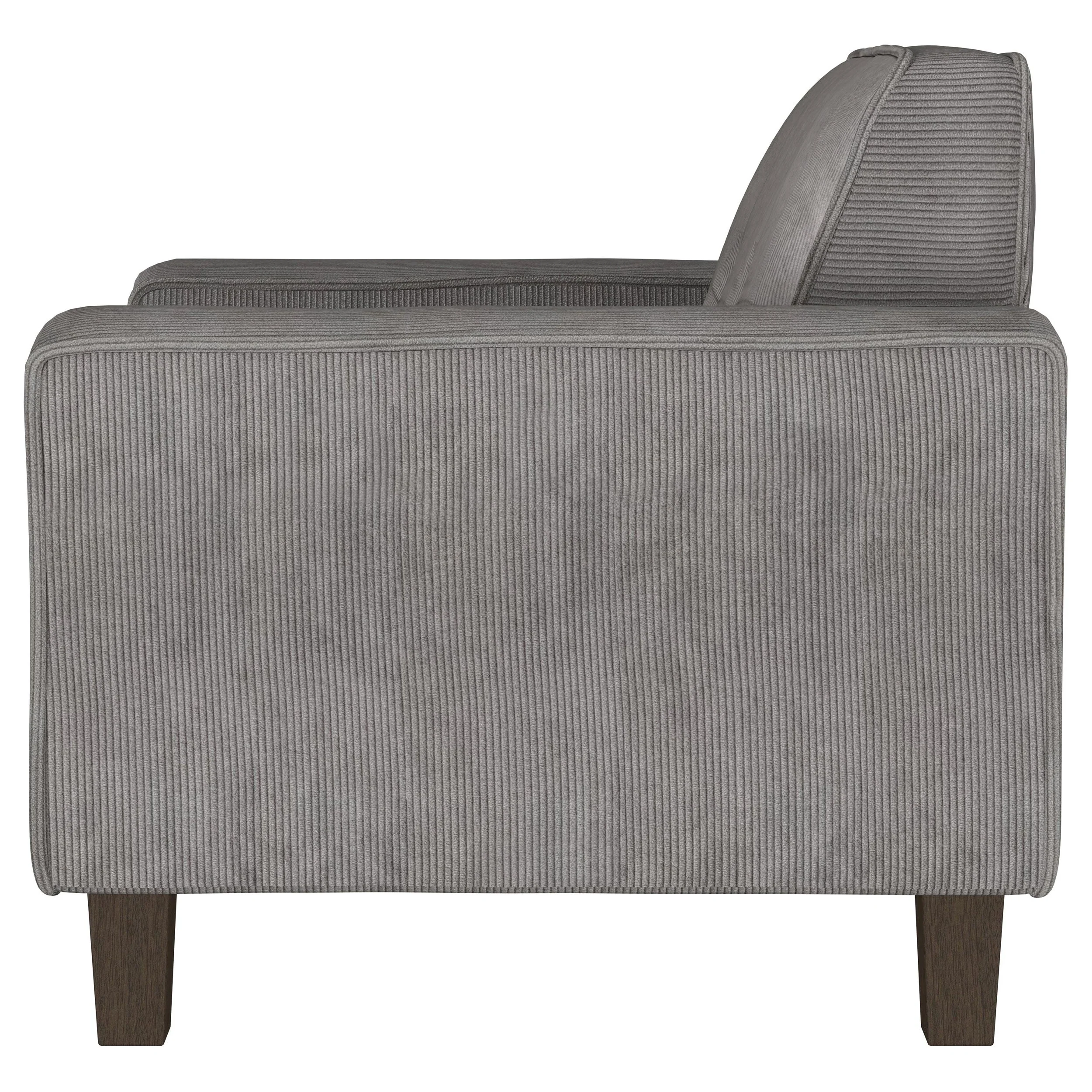 Deerhurst Upholstered Track Arm Tufted Accent Chair - Image 12