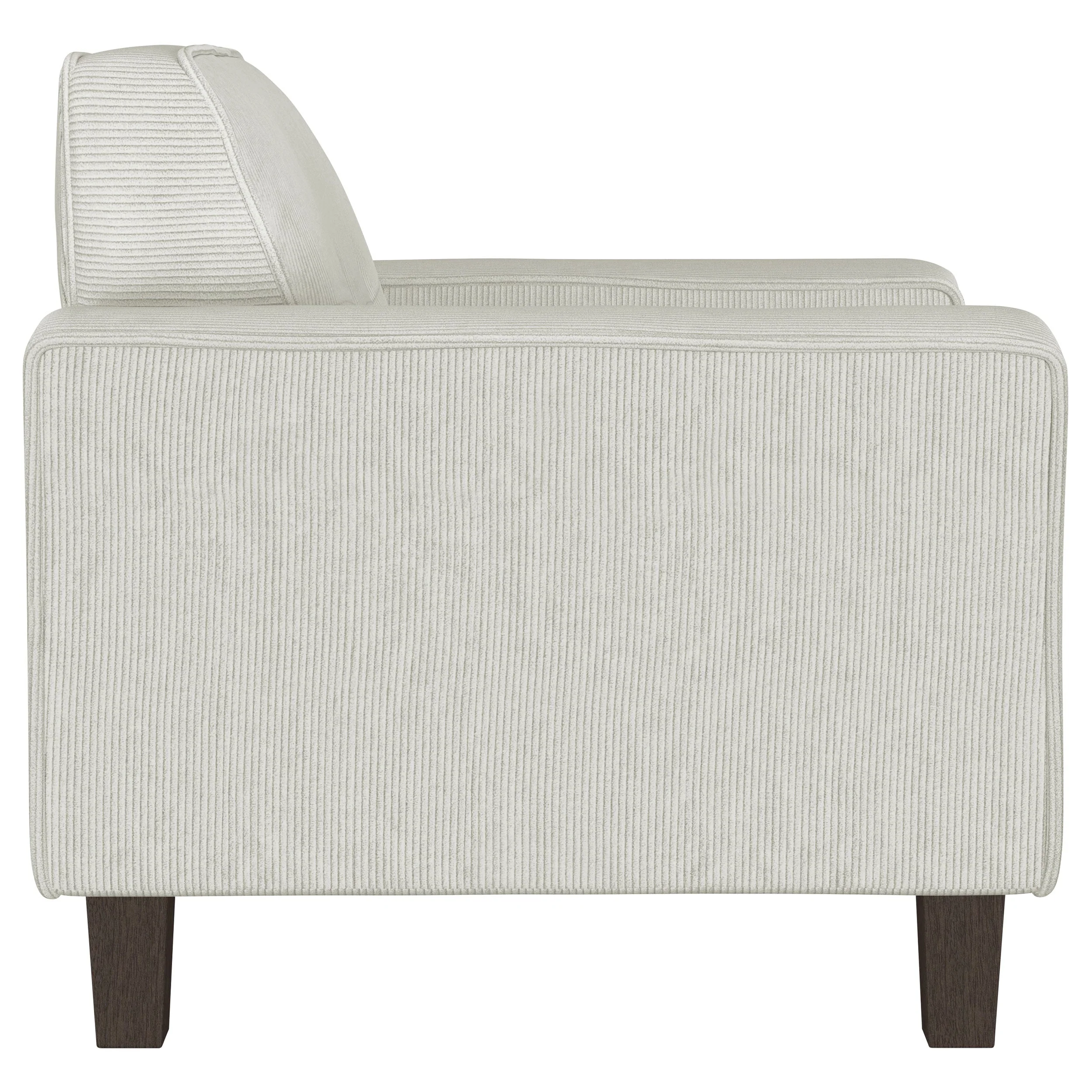 Deerhurst Upholstered Track Arm Tufted Accent Chair - Image 19