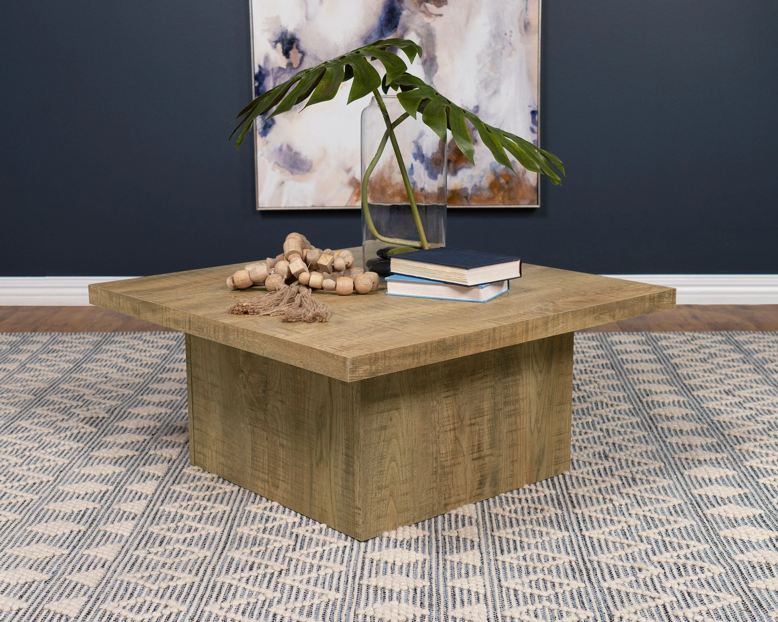 Devar Square Engineered Wood Coffee Table - Image 13