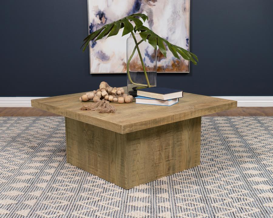 Devar Square Engineered Wood Coffee Table - Image 2