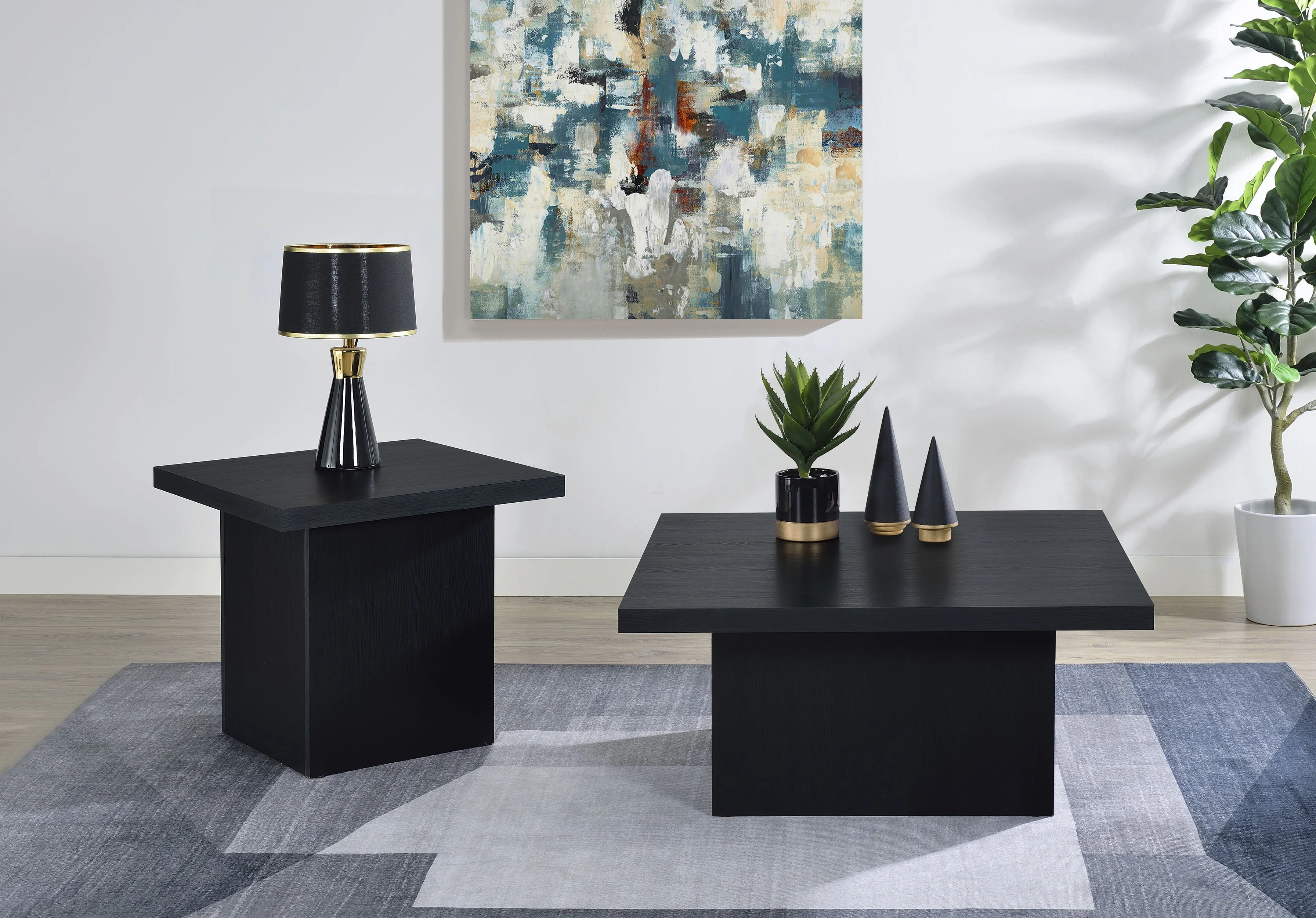 Devar Square Coffee and End Table Set - Image 15