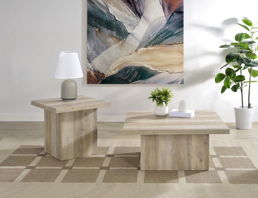 Devar Square Coffee and End Table Set - Image 5