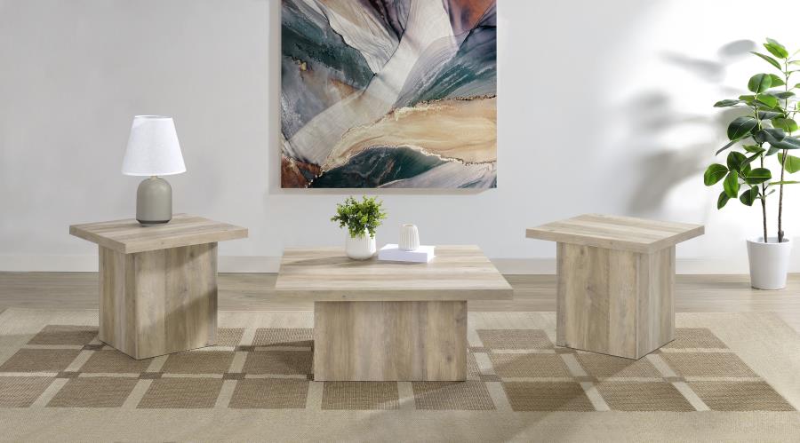 Devar Square Coffee and End Table Set - Image 6