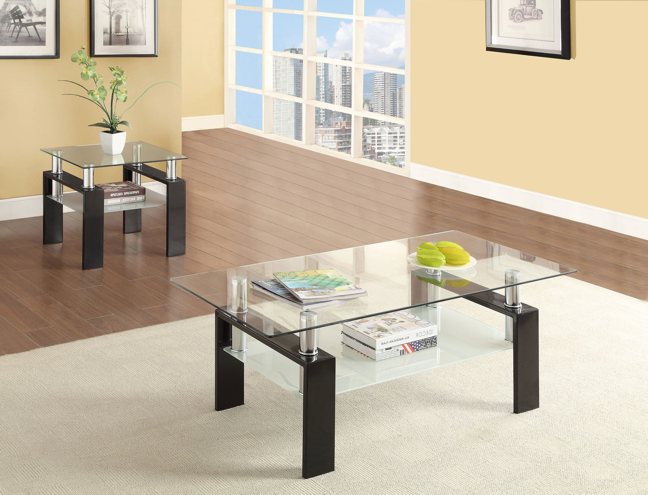 Dyer Rectangular Coffee and End Table Set - Image 7