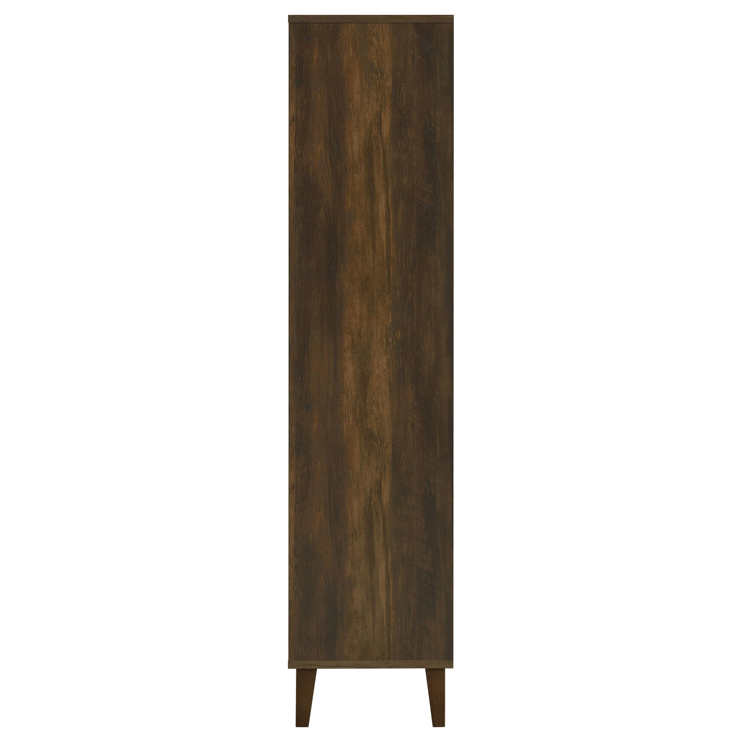 Elouise 4-door Engineered Wood Tall Accent Cabinet Dark Pine - Image 5