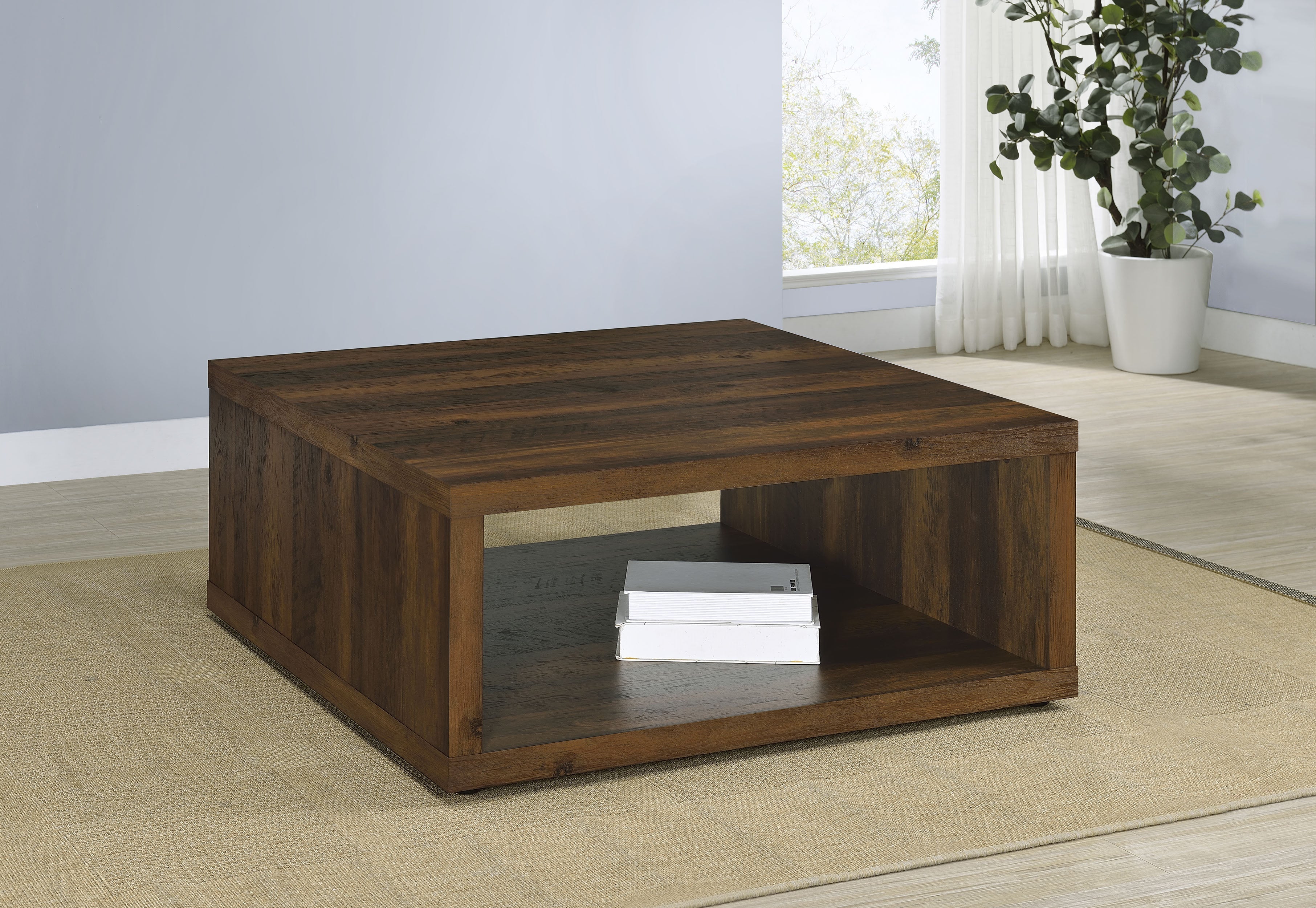 Frisco Square Engineered Wood Coffee Table - Image 5