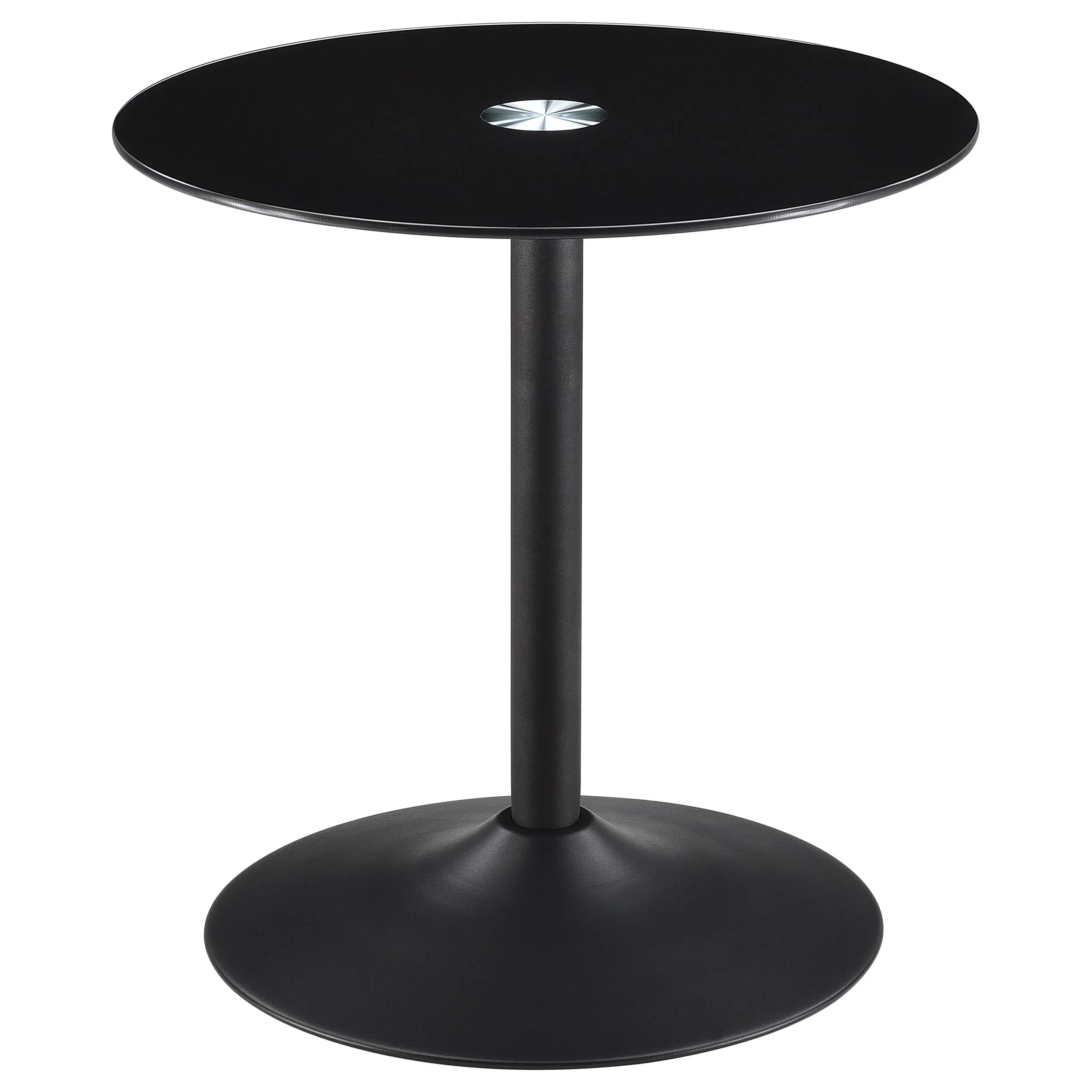 Ganso Round Glass Top Coffee and End Table Set - Image 8