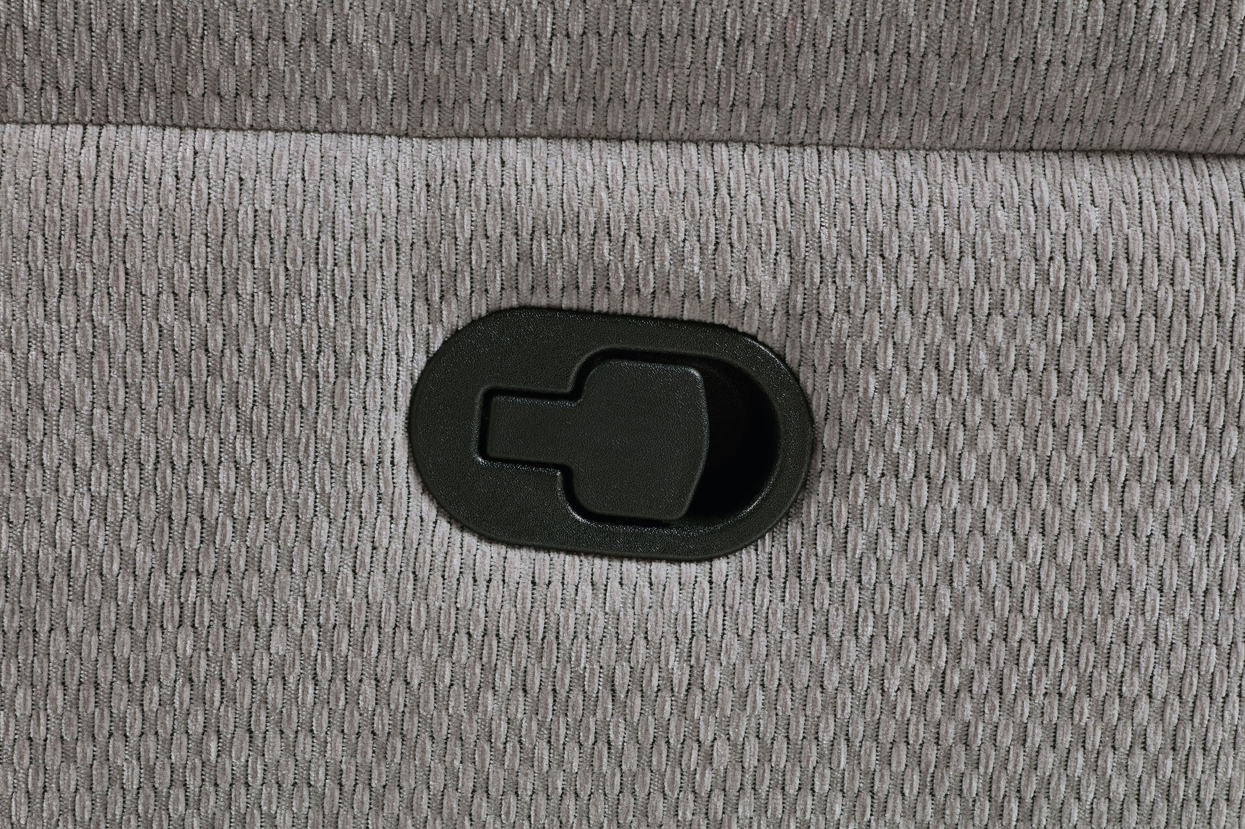 Gilson Chenille Upholstered Reclining Sofa Grey - Image 10