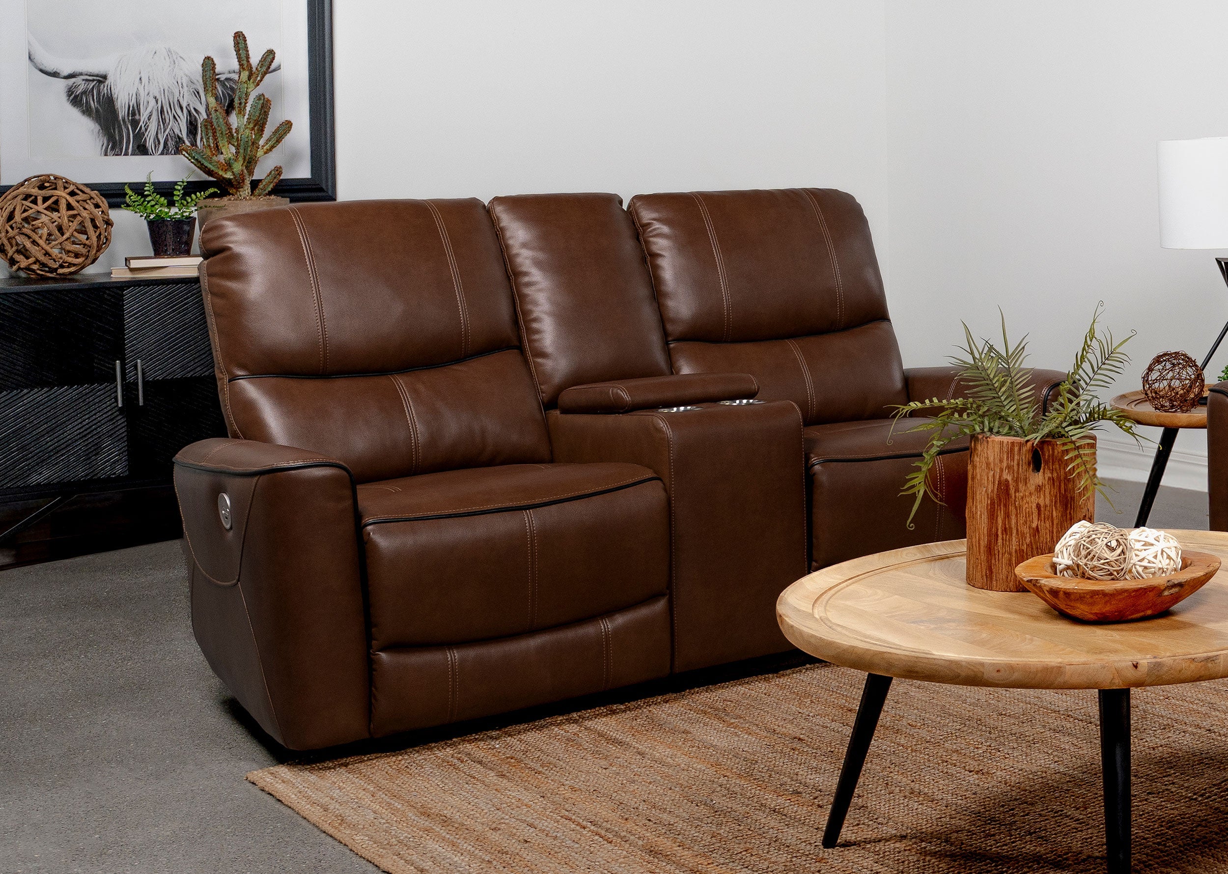 Greenfield Upholstered Power Reclining Loveseat - Image 6