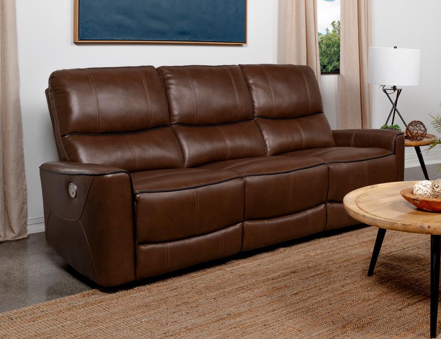 Greenfield Upholstered Power Reclining Sofa - Image 2