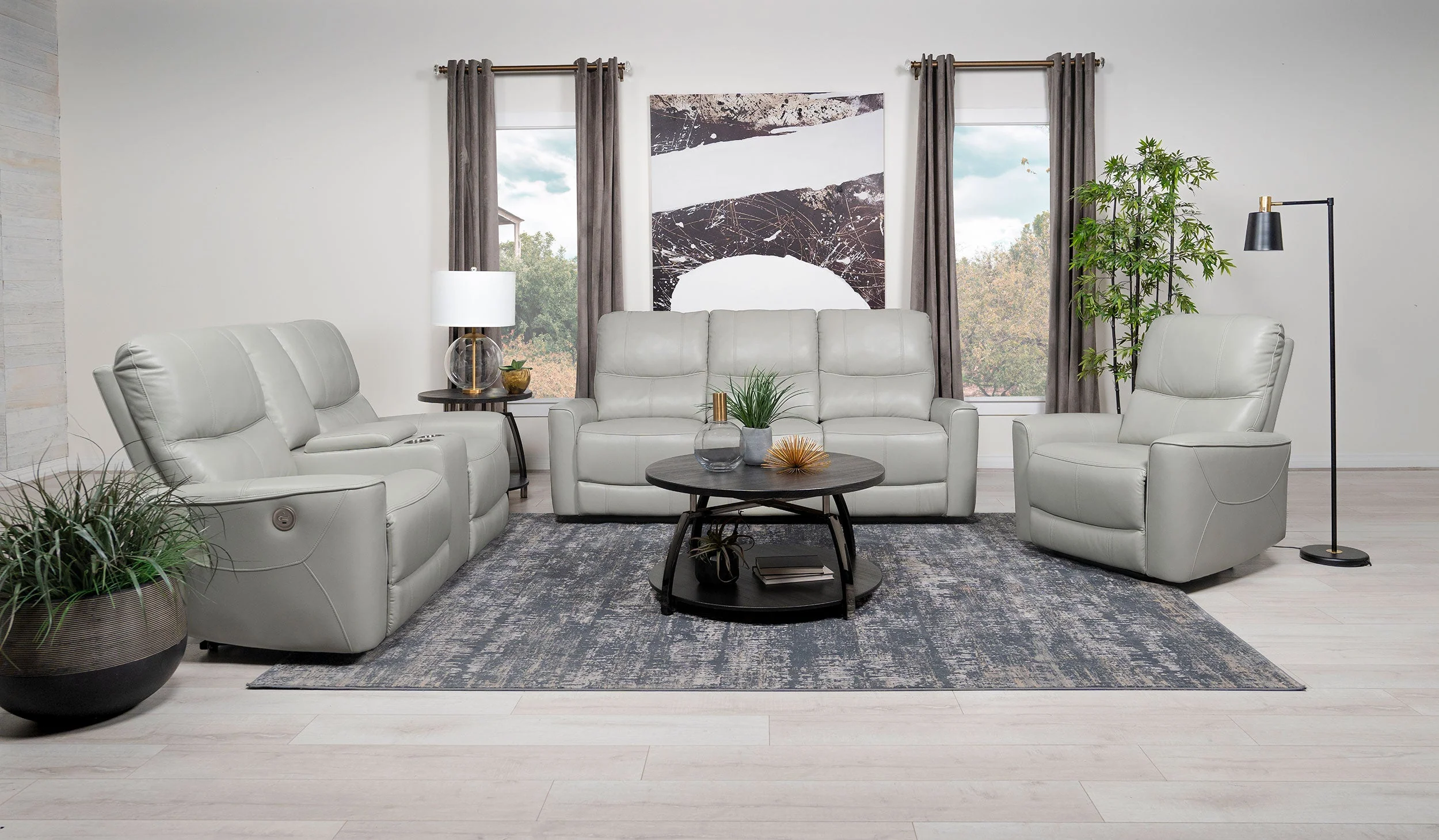 Greenfield Upholstered Power Reclining Sofa - Image 23