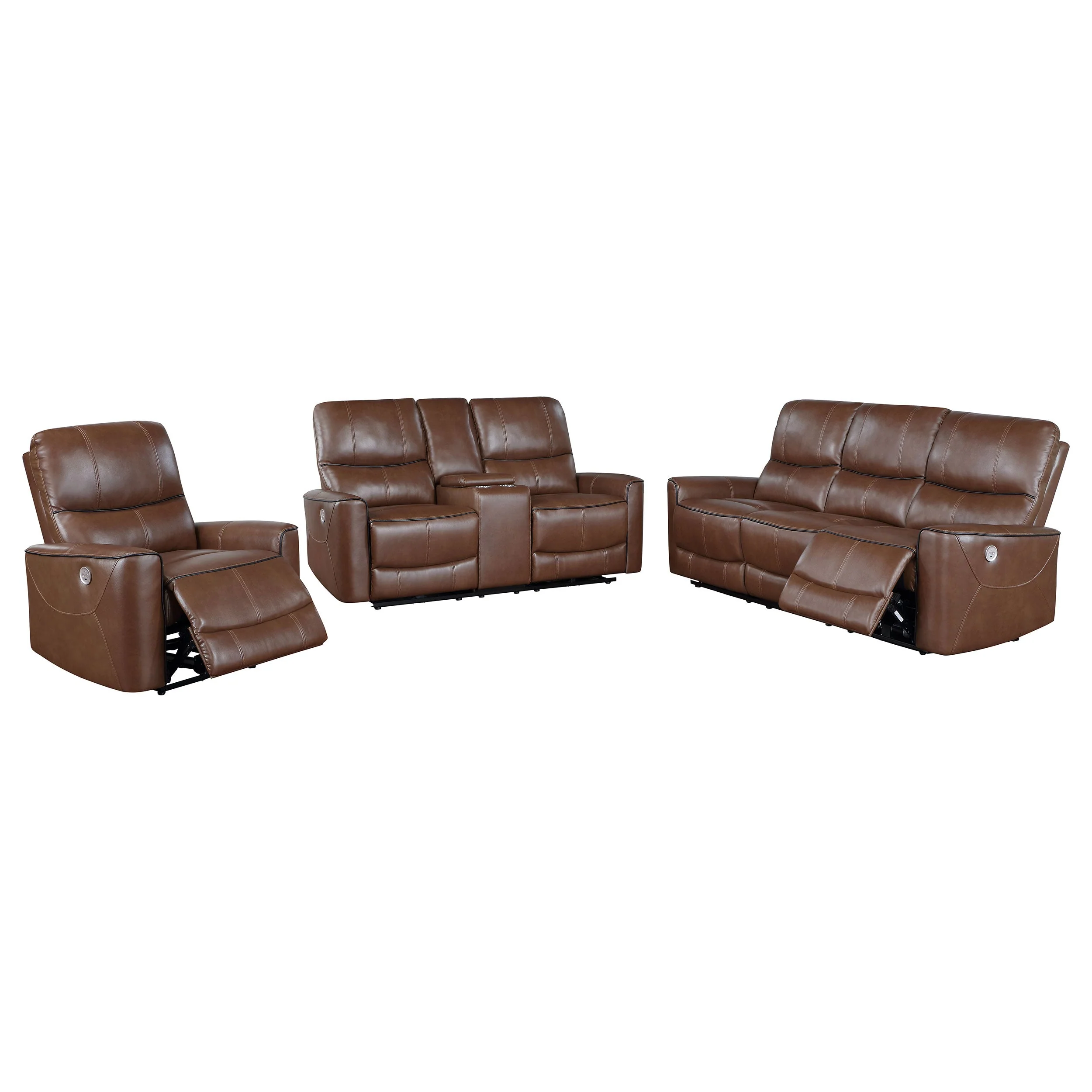 Greenfield Power Reclining Sofa Set - Image 16