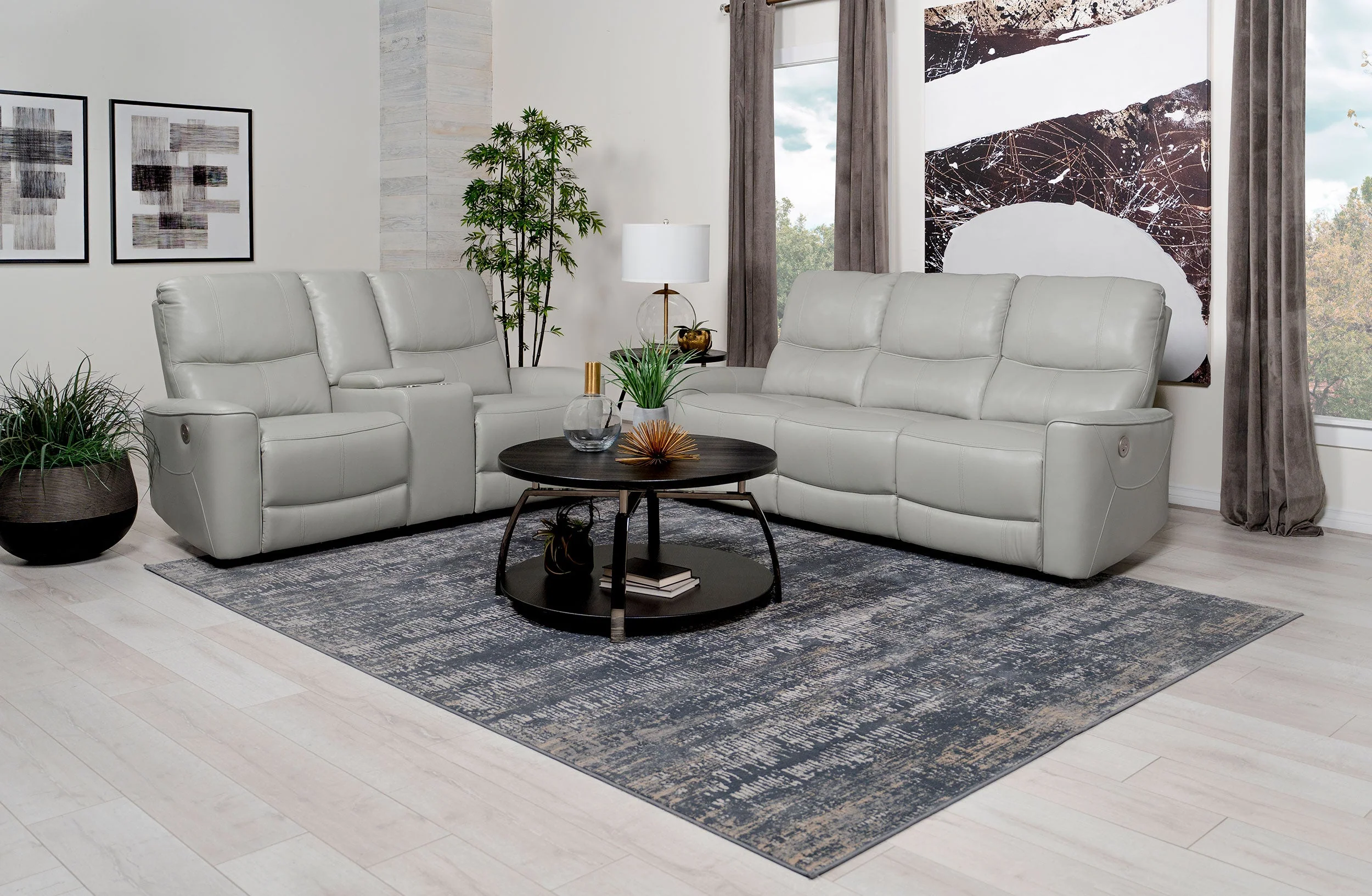Greenfield Power Reclining Sofa Set - Image 9
