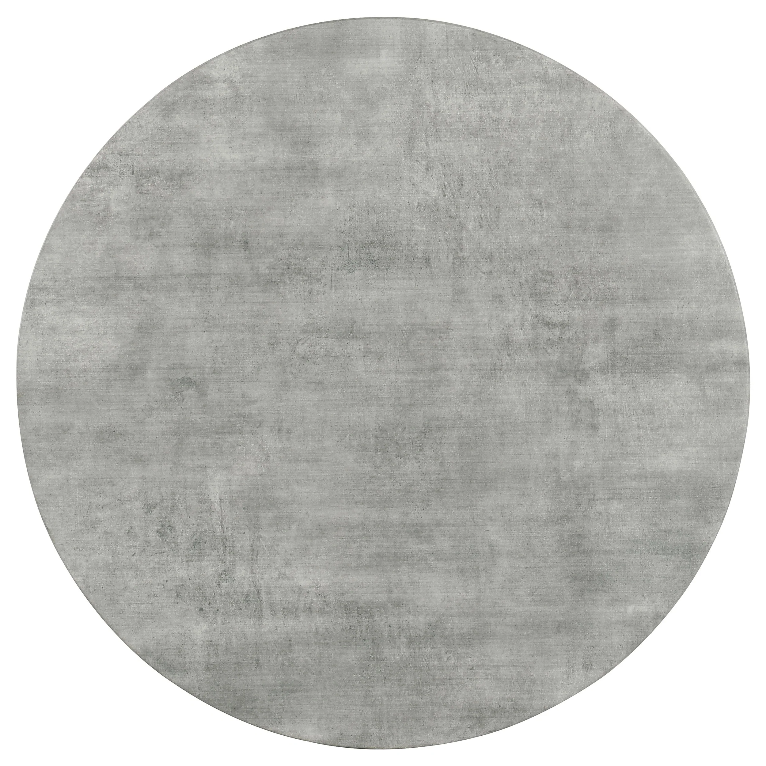 Hadi Round SmartTop Coffee Table Cement and Gunmetal - Image 5