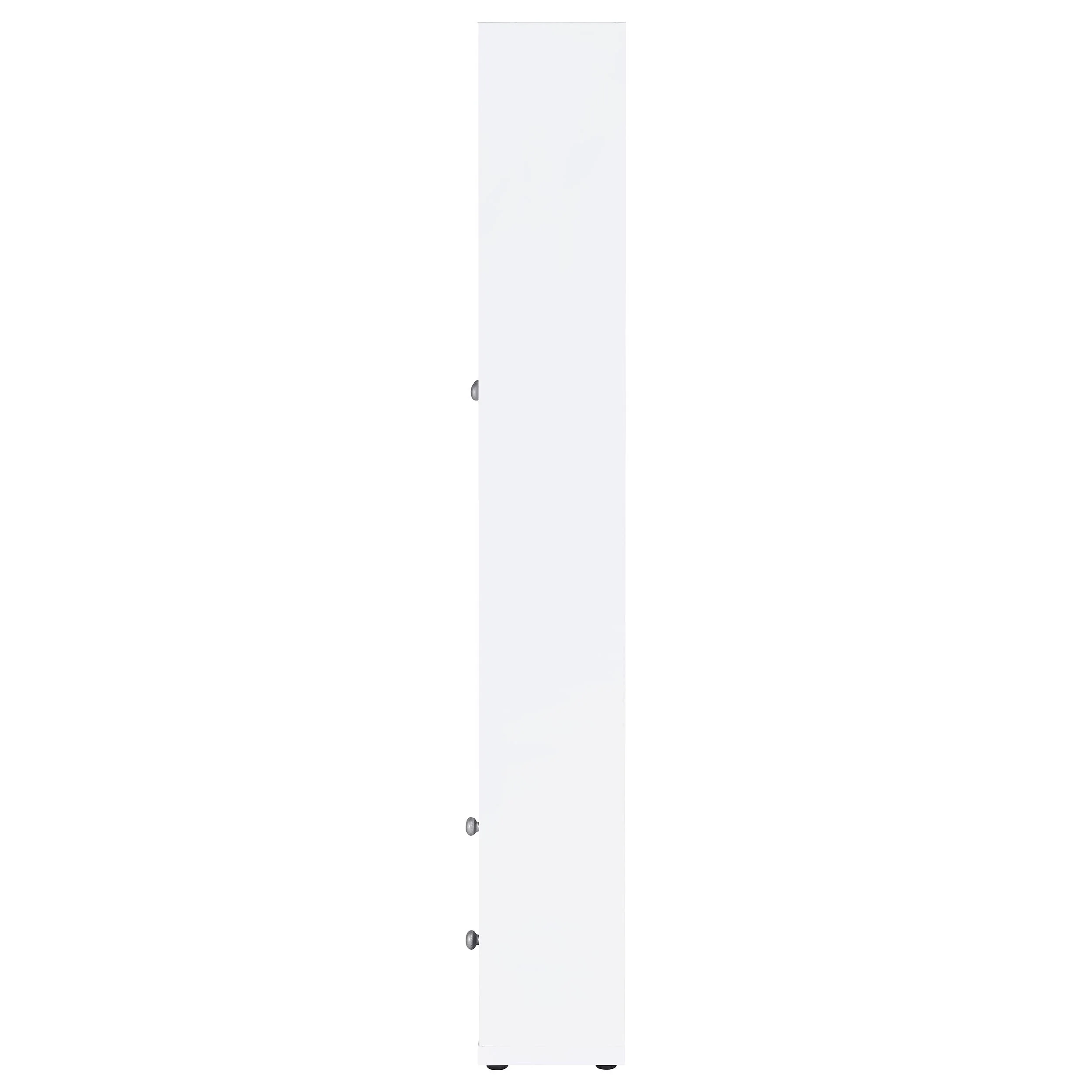 Hawthorne 4-shelf Glass Door Tall Cabinet with Drawers - Image 19