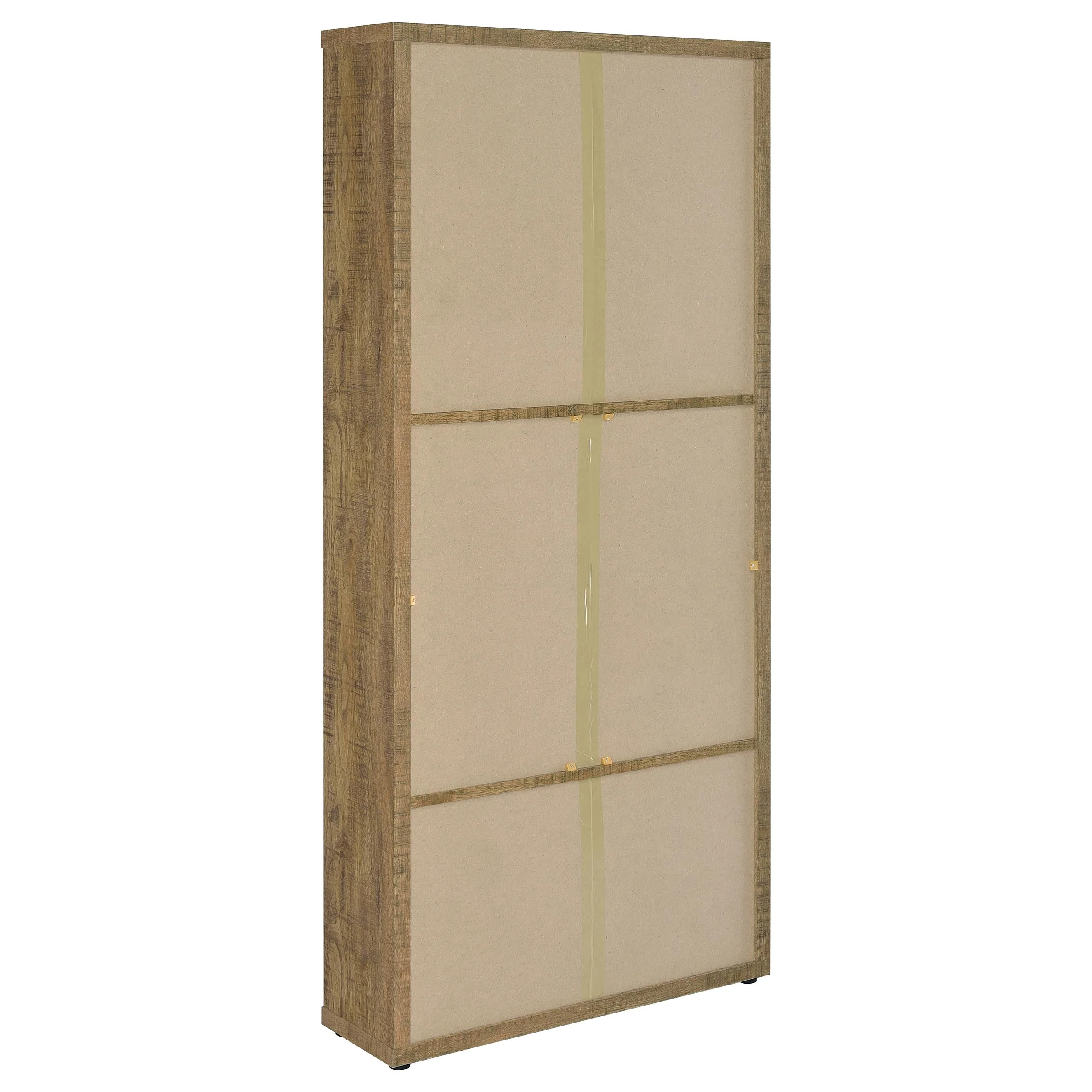 Hawthorne 4-shelf Glass Door Tall Cabinet with Drawers - Image 24