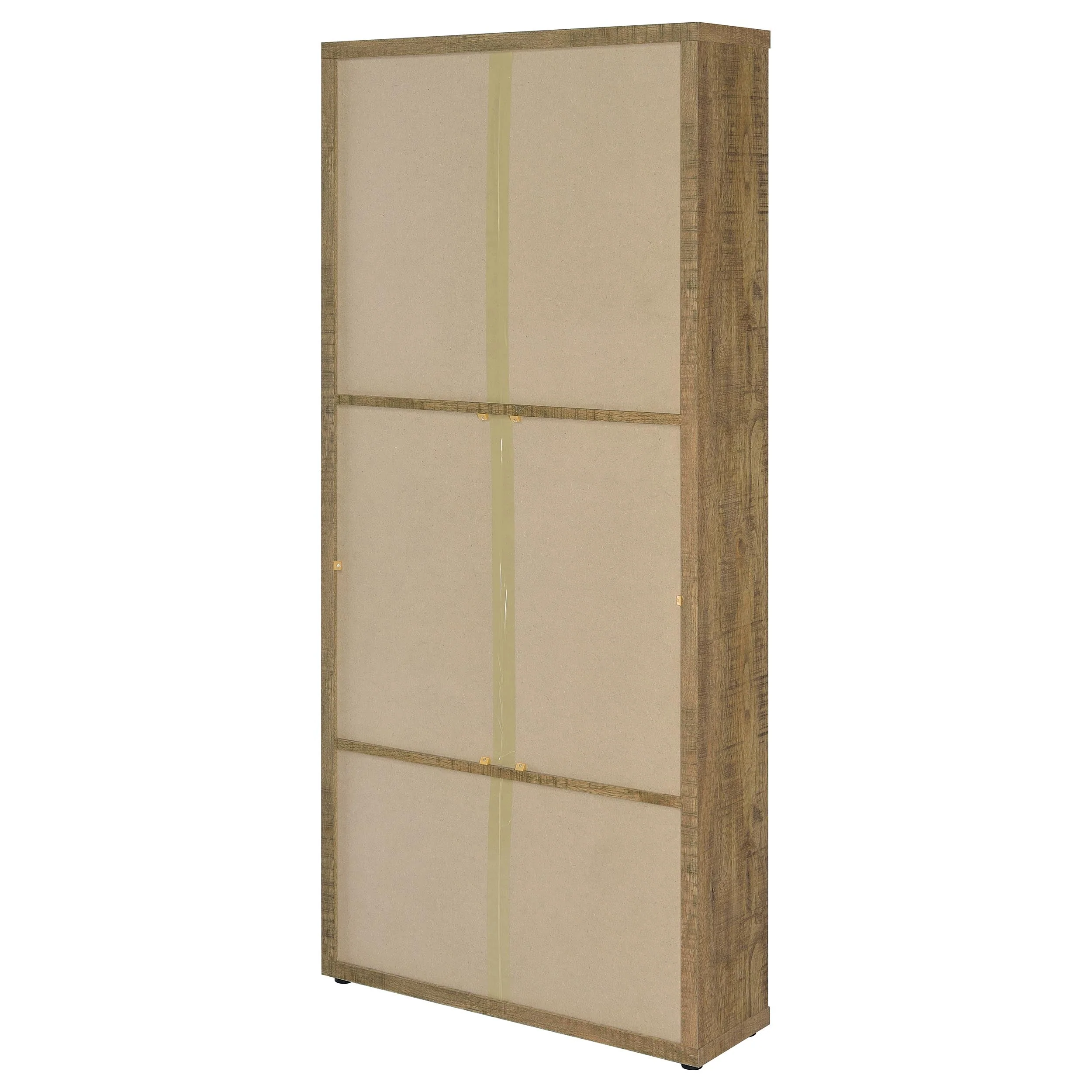 Hawthorne 4-shelf Glass Door Tall Cabinet with Drawers - Image 27